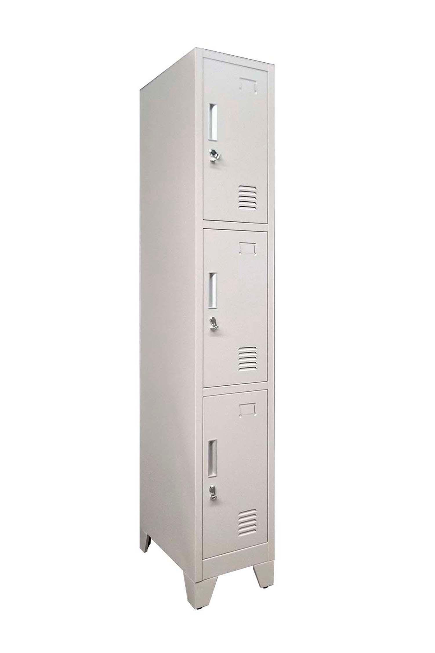Locker de 1 cuerpo 3 puertas Equimet-2