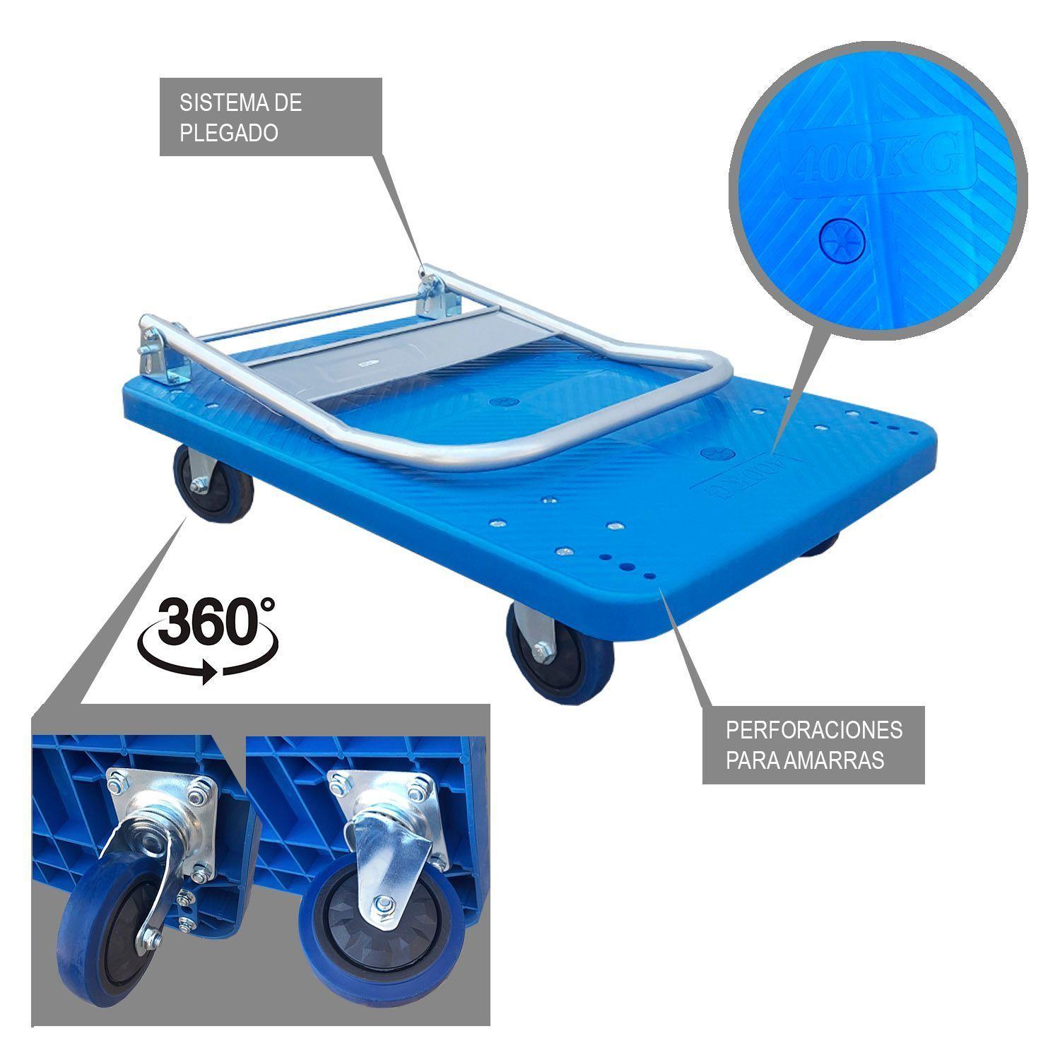 Carro Transportador de Carga 400kg Equimet-2