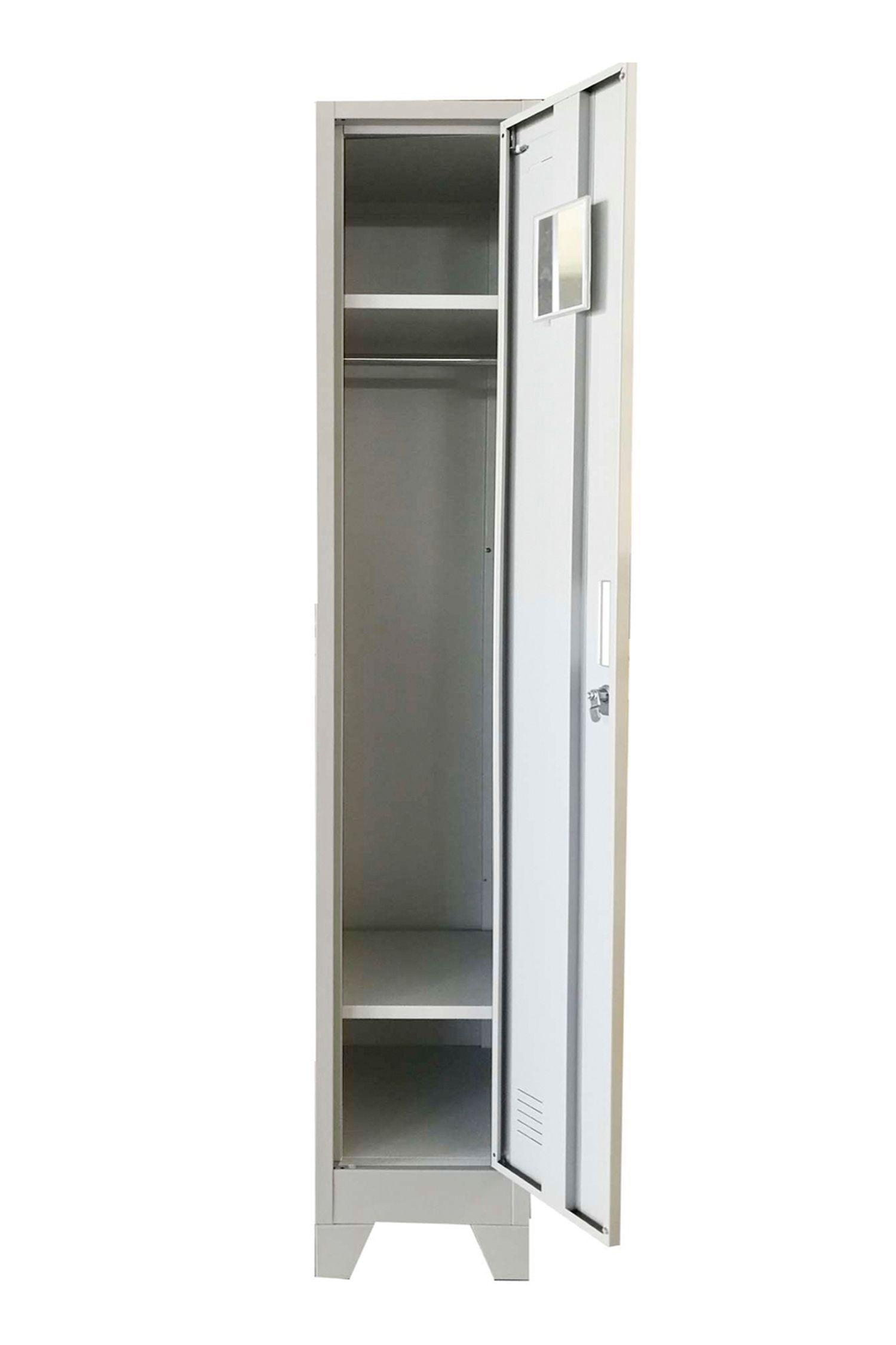 Locker 1 puerta Con Colgador Equimet-3