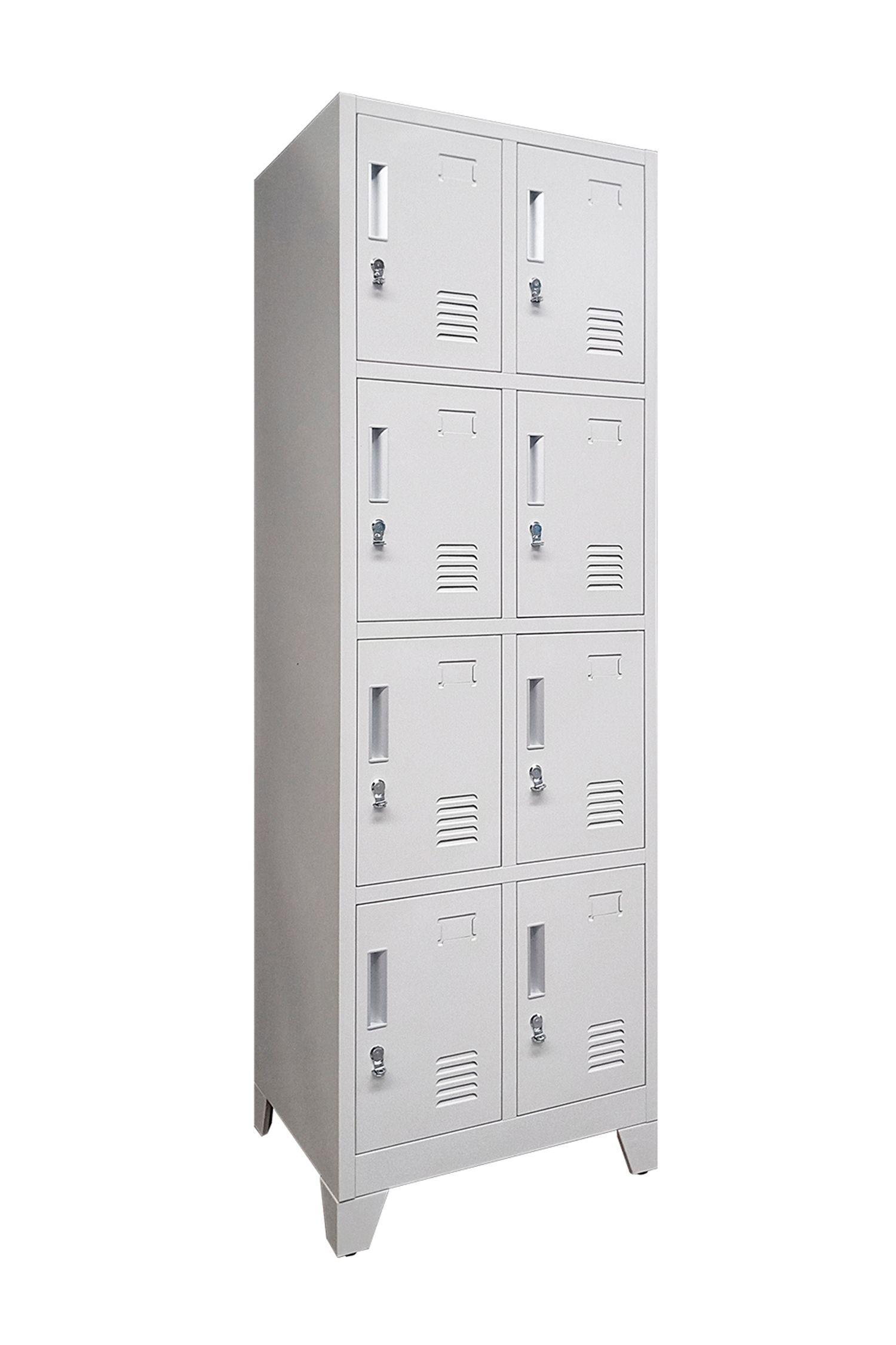 Locker de 2 cuerpos 8 puertas Equimet-2