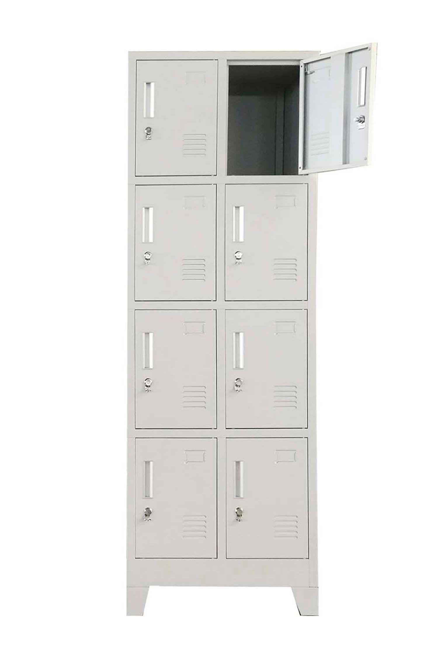Locker de 2 cuerpos 8 puertas Equimet-0