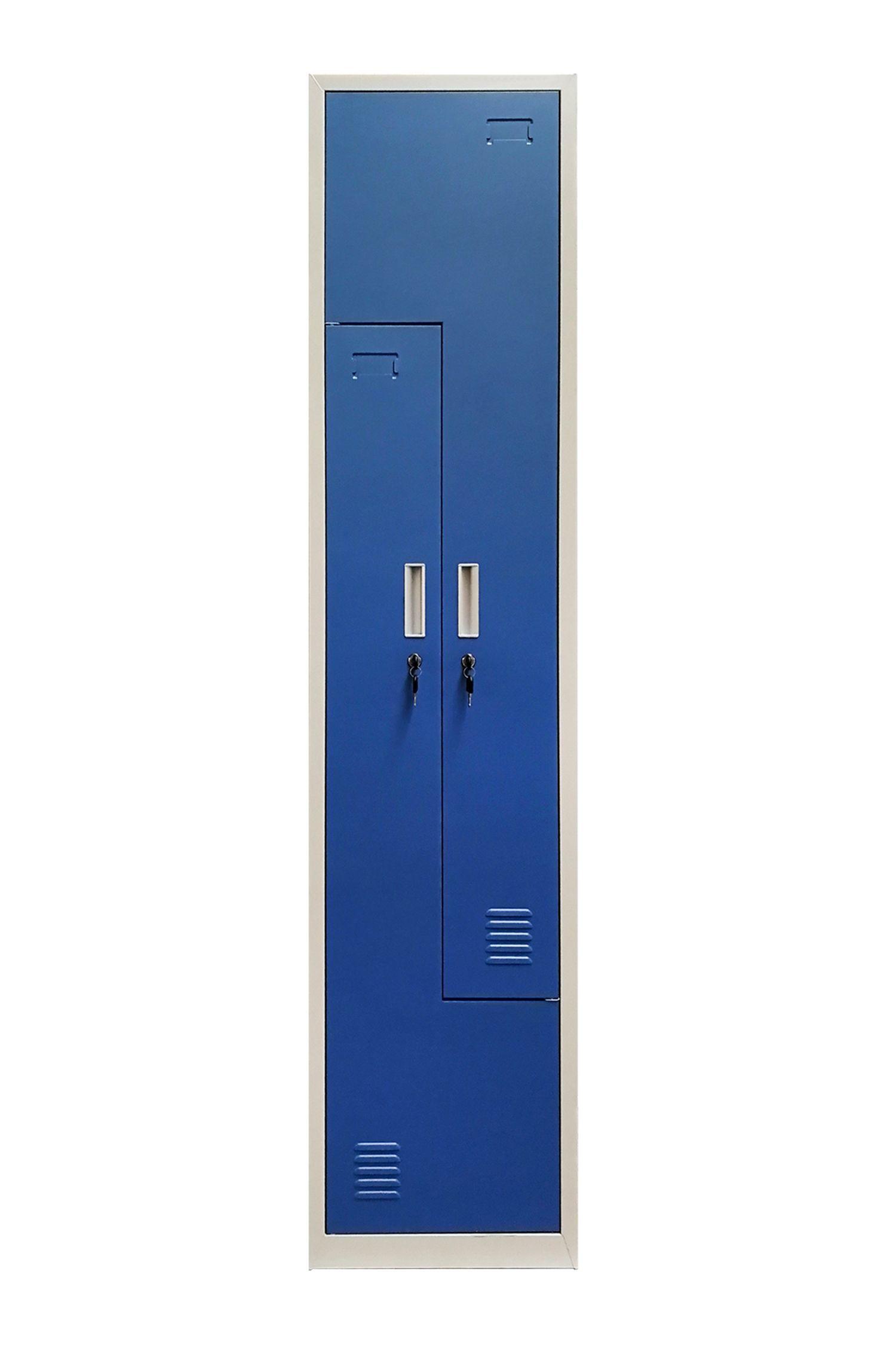Locker Doble con Barra de Colgar y Llave Equimet-2