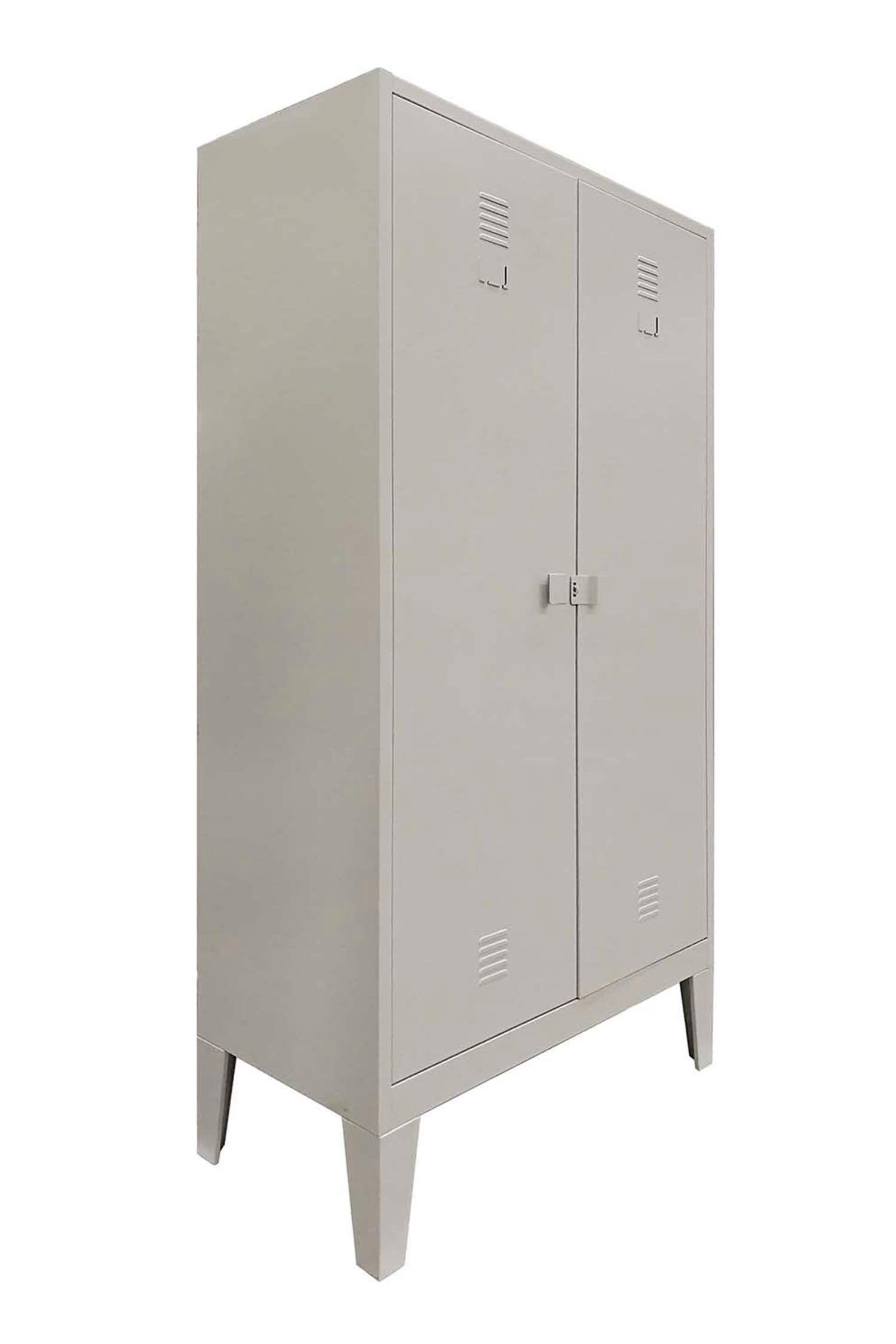 Locker Ropero Metálico con Barra de Colgar Equimet-2