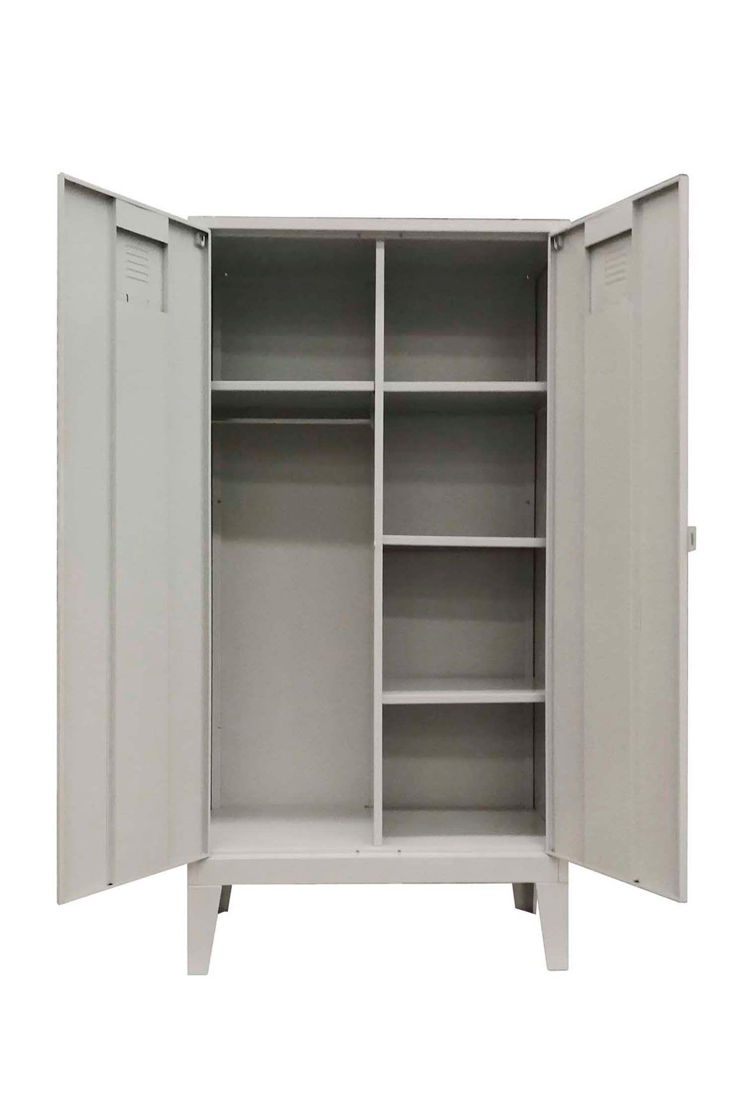 Locker Ropero Metálico con Barra de Colgar Equimet-3