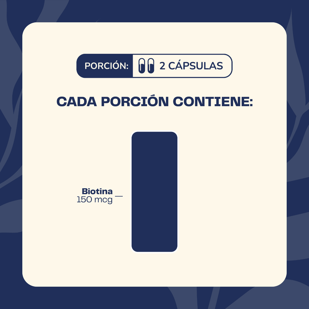 Biotina 150mcg 60 Cápsulas - Uñas Piel Cabello Karun Life-4