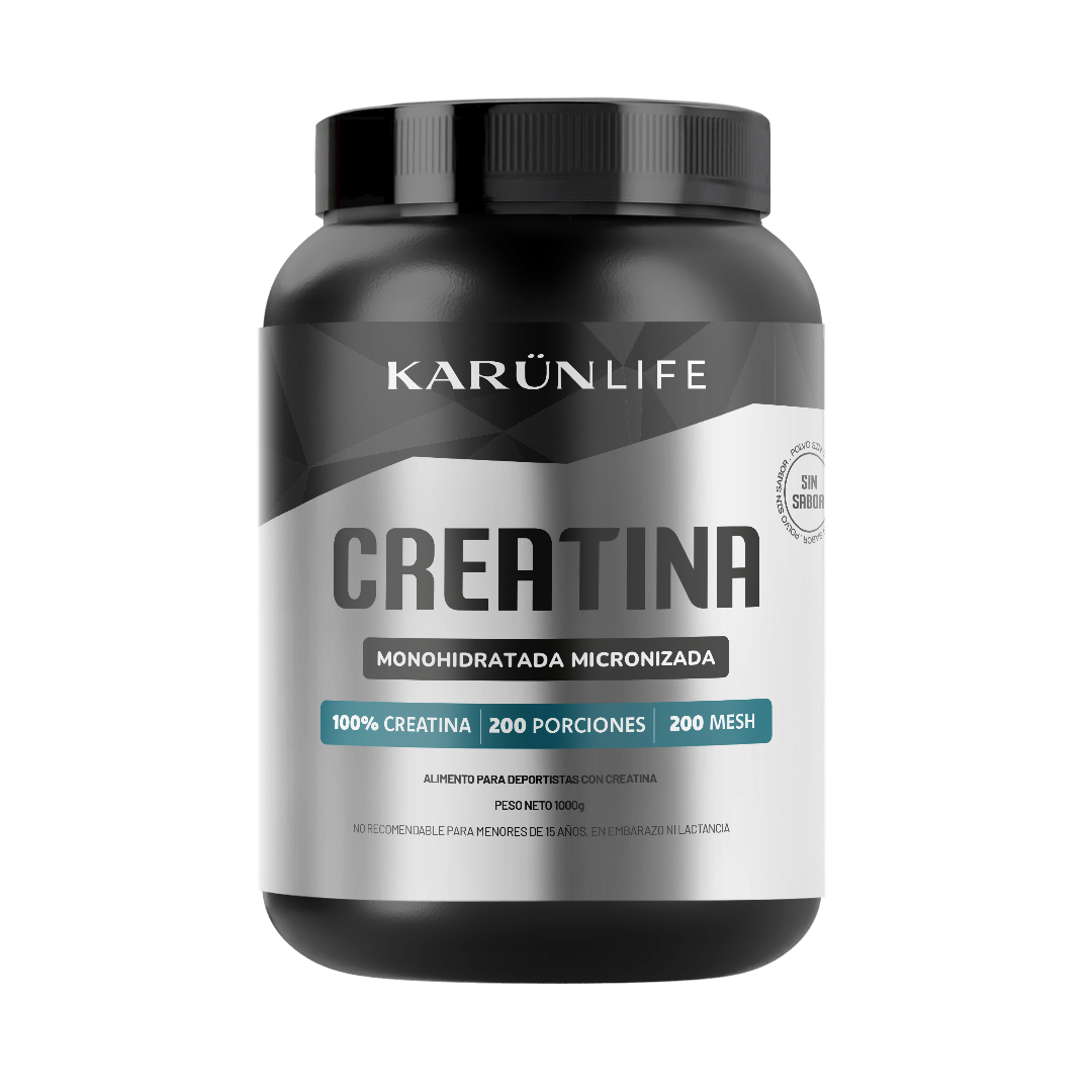 Creatina Monohidratada En Polvo 1 Kg Karun Life-0