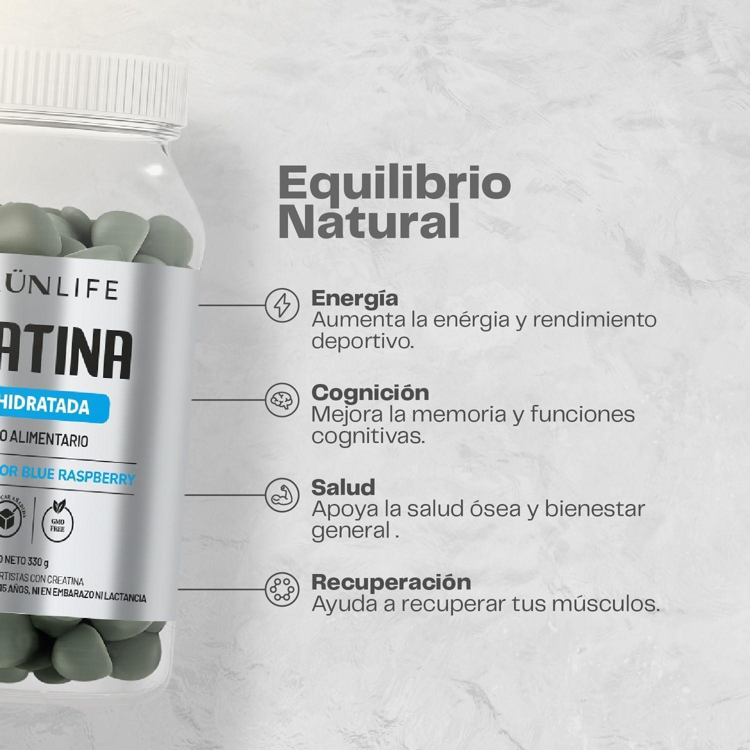 Creatina Monohidratada 150 Gomitas Premium Karun Life-2