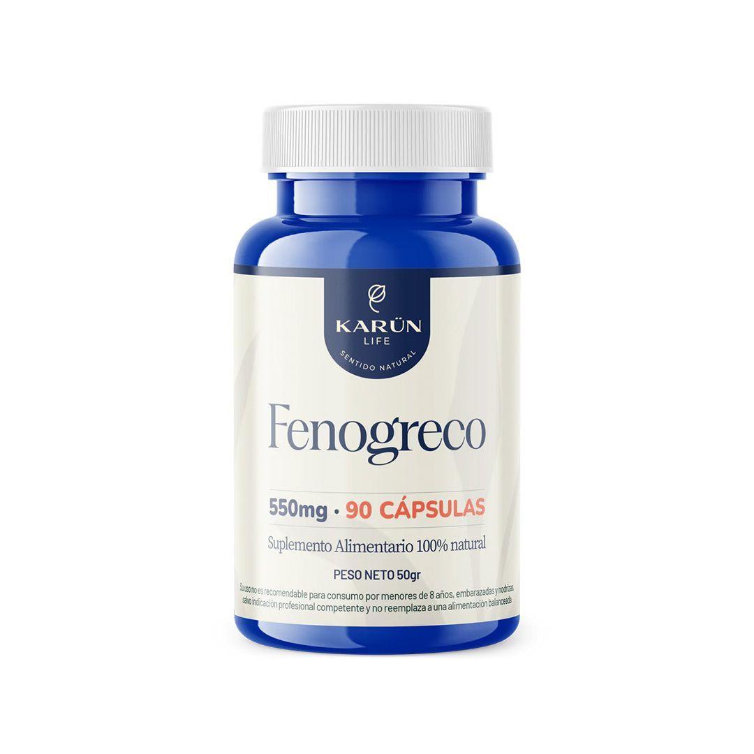 Fenogreco 90 Cápsulas 550 Mg Karun Life-0
