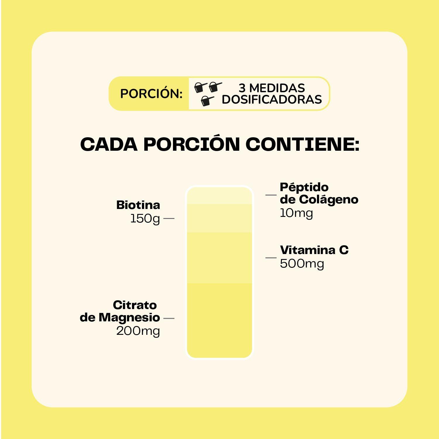 P ptidos de col geno Vitamina C Magnesio en polvo sabor lim n 325 g Karun Life-3