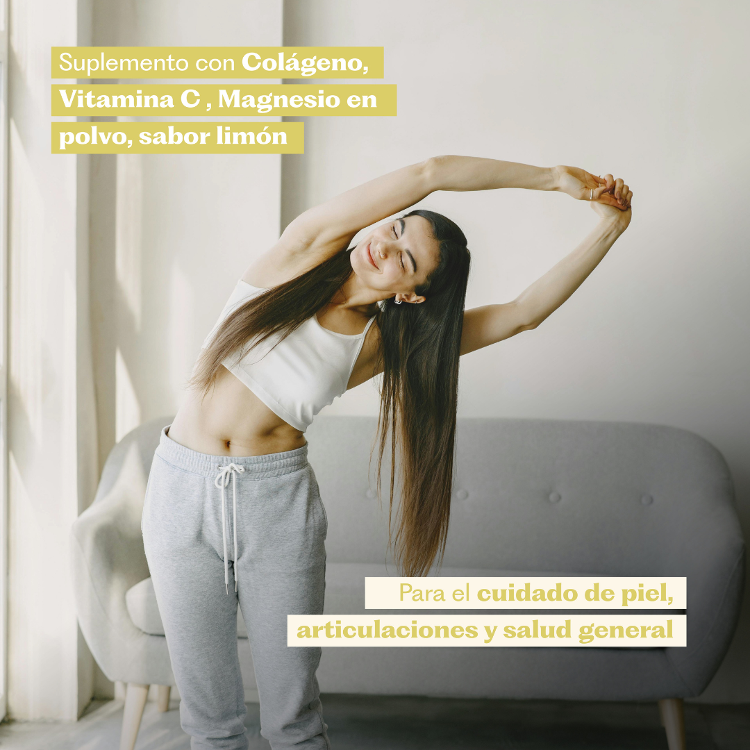P ptidos de col geno Vitamina C Magnesio en polvo sabor lim n 325 g Karun Life-5