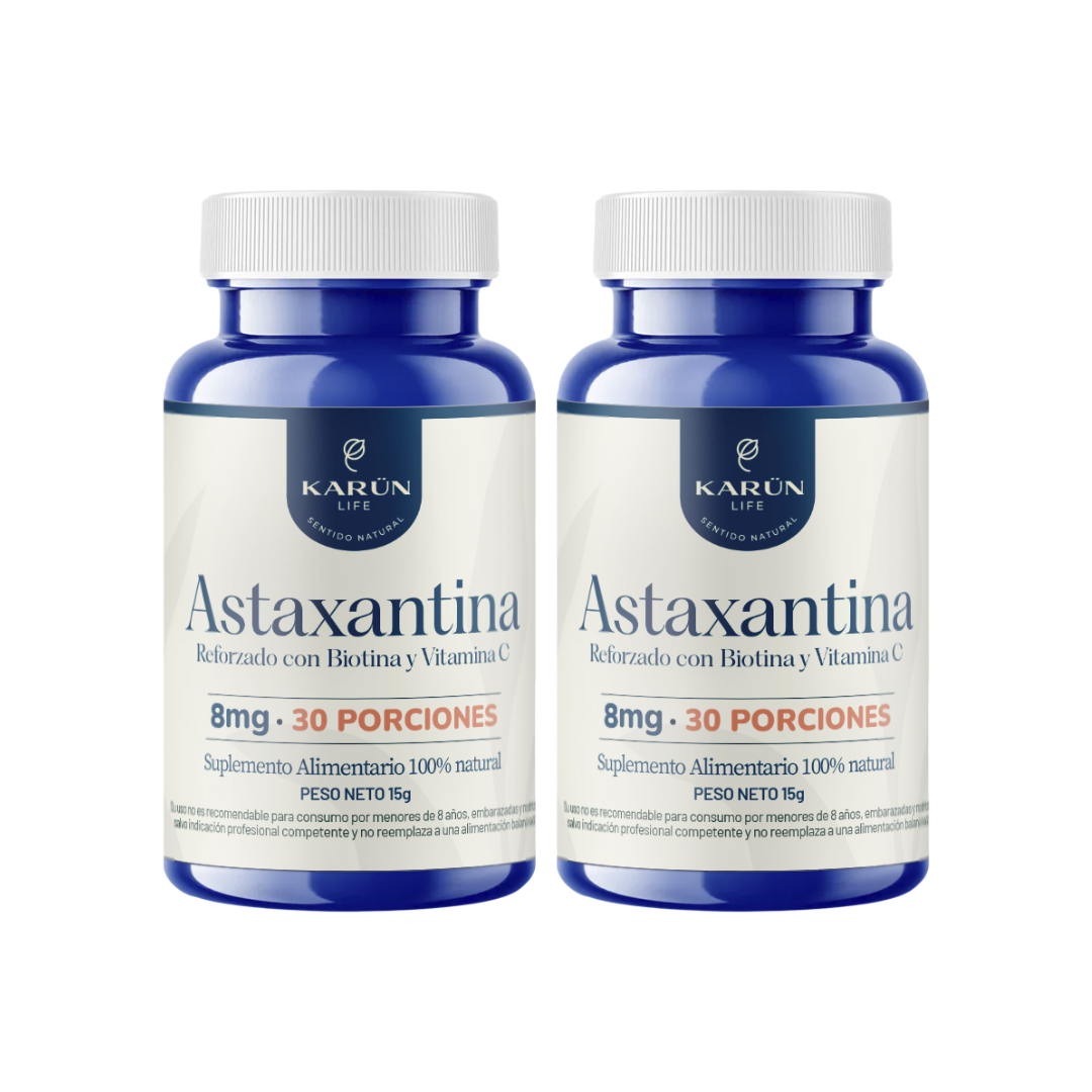 Pack x2 Astaxantina 60 Cap Karun Life-0