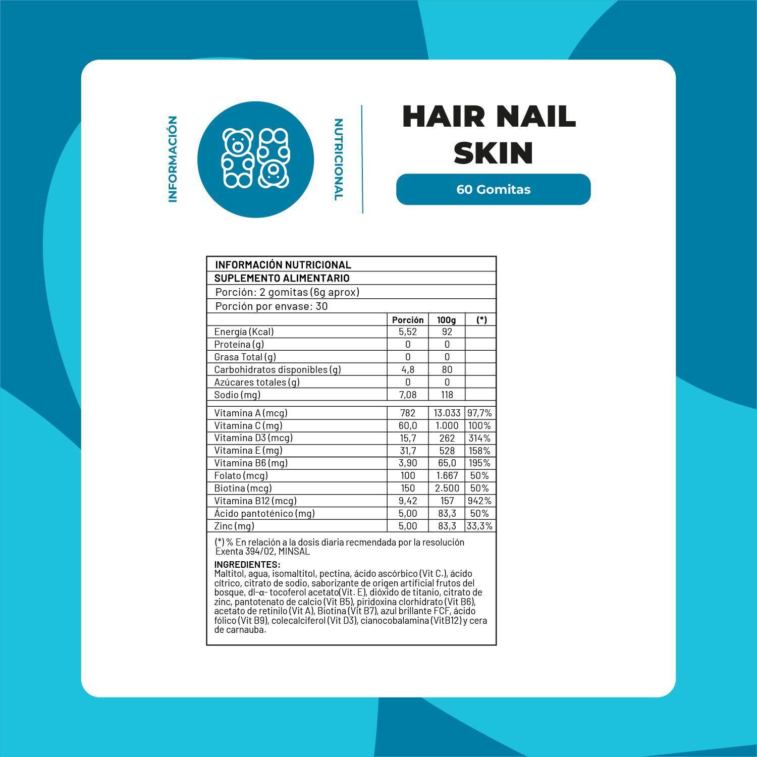Pack Piel Y Cabello Biotina Gomitas Colageno 150 Un Karun Life-1