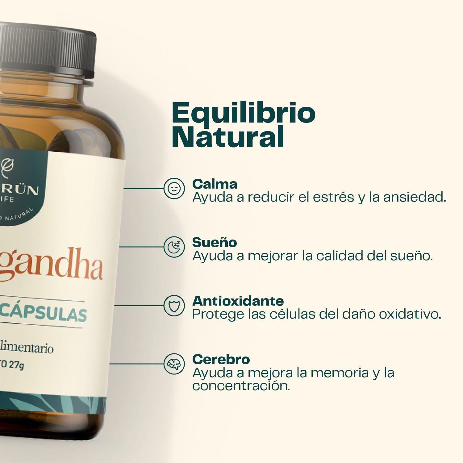 Pack Fuerza Y Calma Ashwagandha Creatina 300gr Karun Life-5