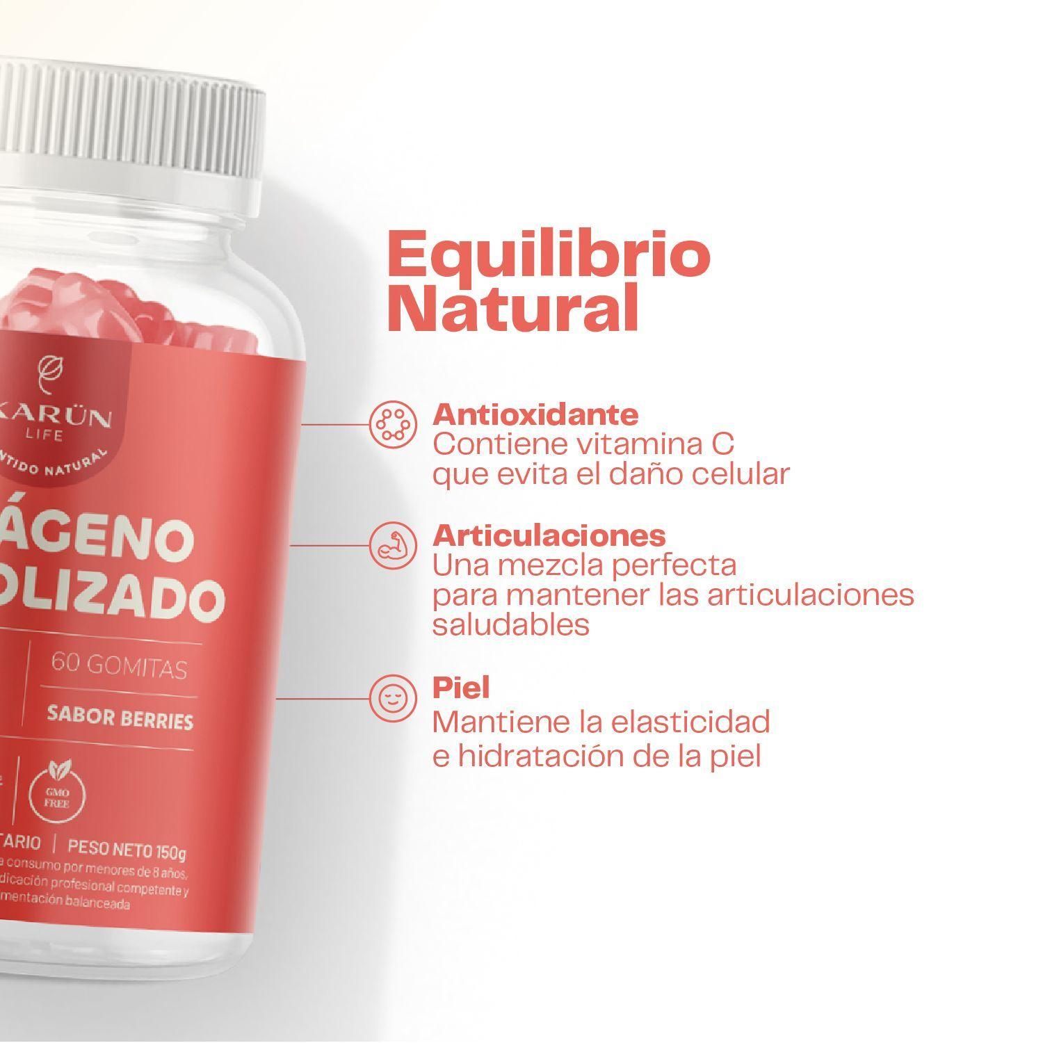 Pack Mujer Vital Probi tico Mujer C rcuma Astaxantina NAD y Col geno Gomitas 240 Un Karun Life-9