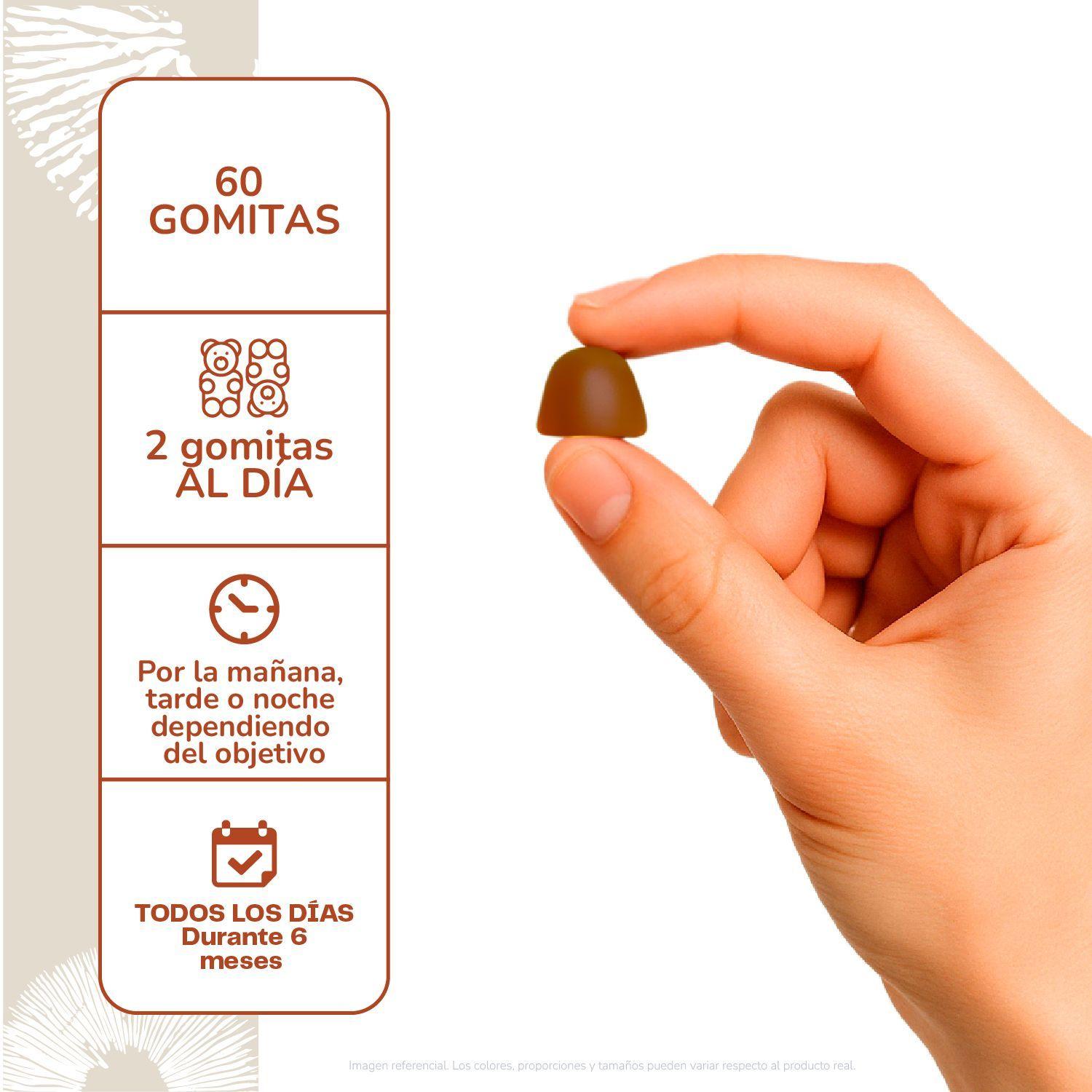 Pack x2 Gomitas Shiitake Hongo 120 Un Karun Life-3