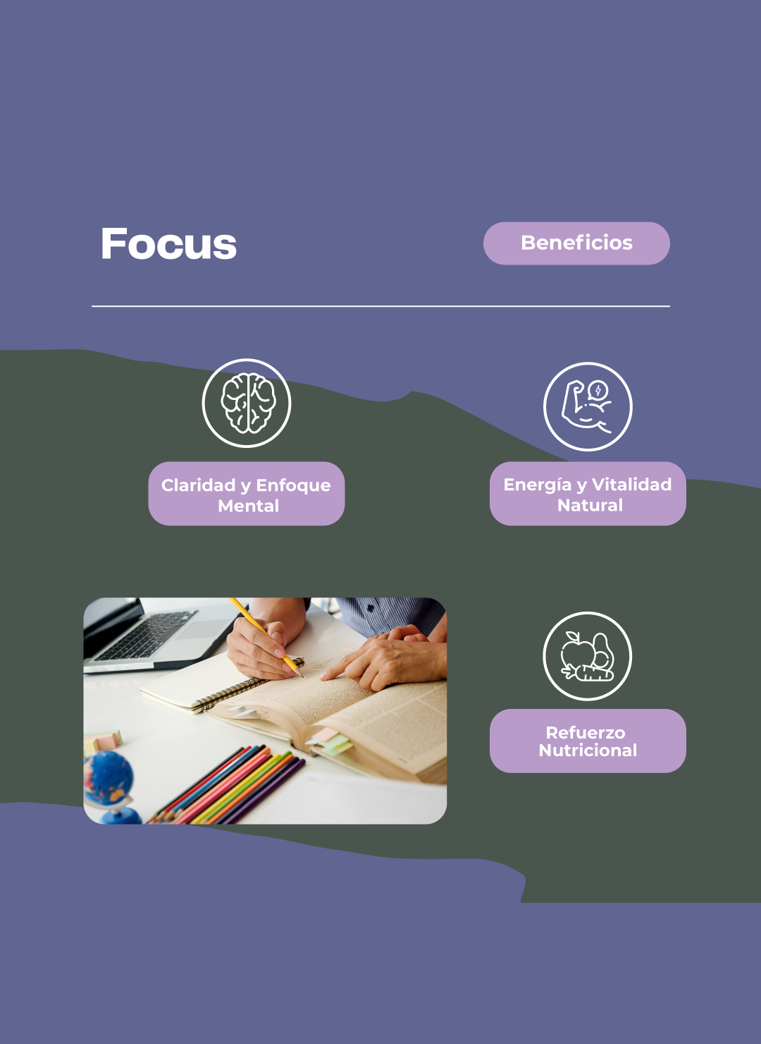 Focus Claridad Mental Y Cognitiva 60 Cap Karun Life-3