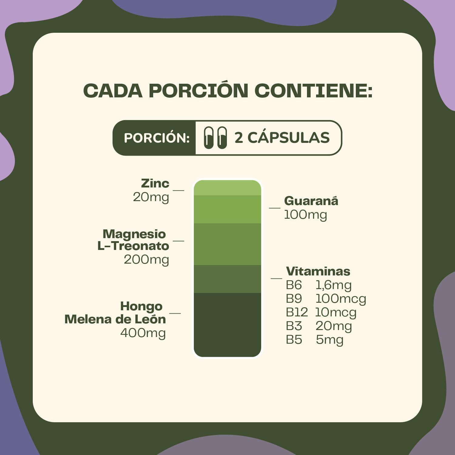 Focus Claridad Mental Y Cognitiva 60 Cap Karun Life-4