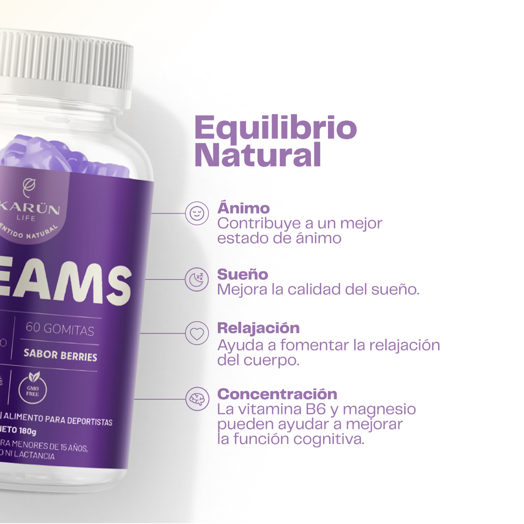 Pack x3 Gomitas Dreams 180 Un Karun Life-2