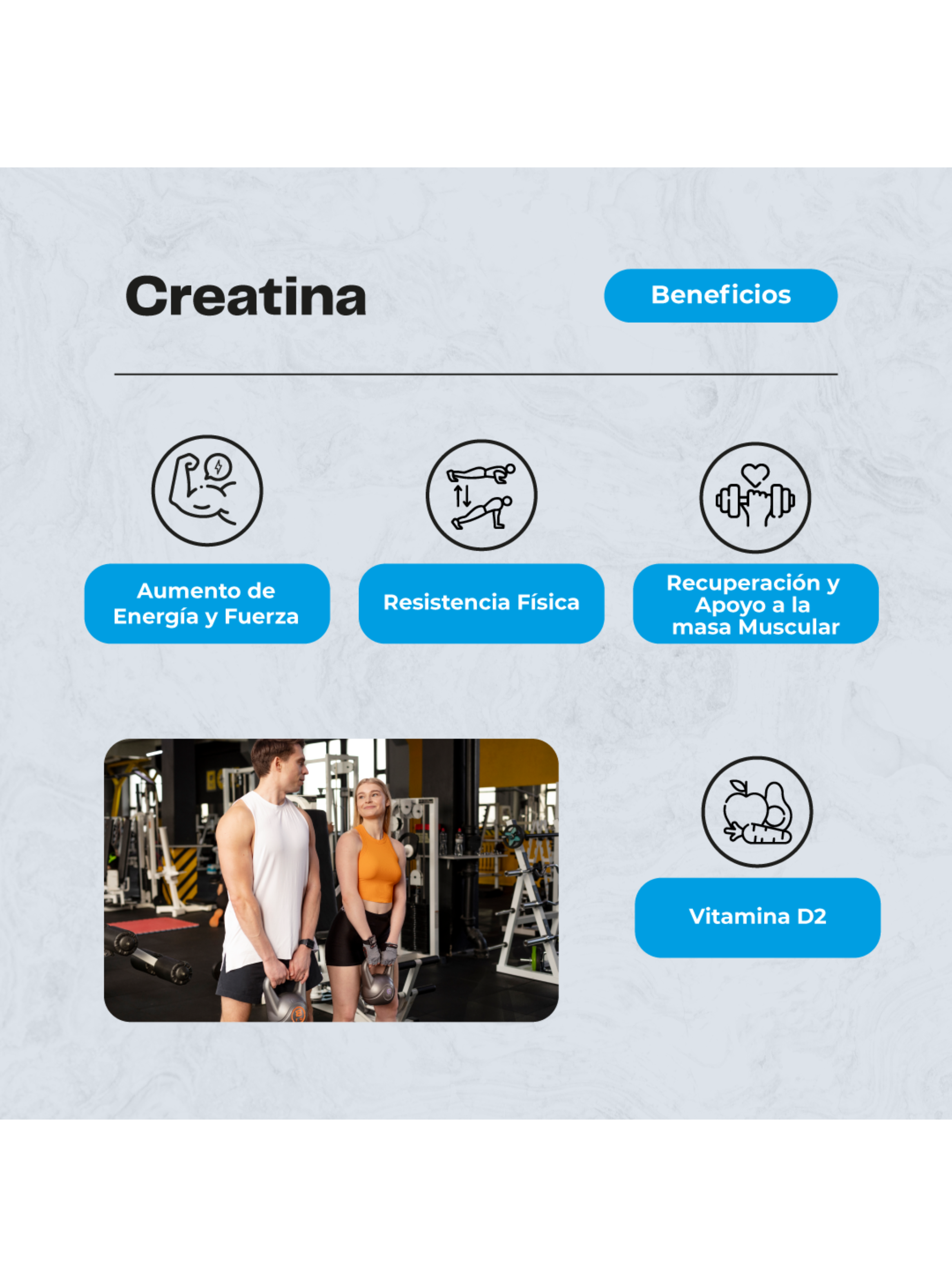 Pack Creatina 150 Gomitas + Cordyceps 60 Cápsulas Karun Life-5