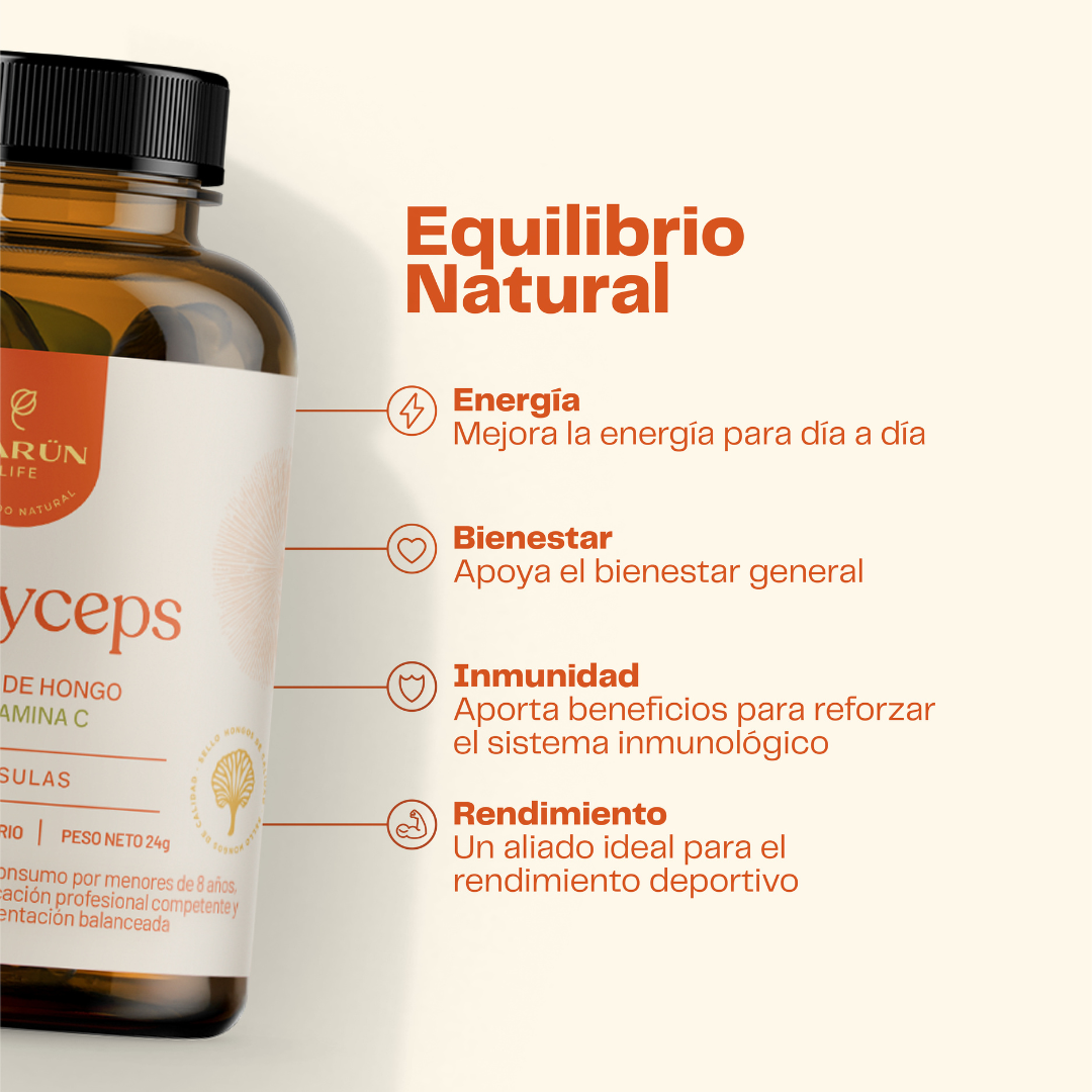 Pack Creatina 150 Gomitas + Cordyceps 60 Cápsulas Karun Life-7