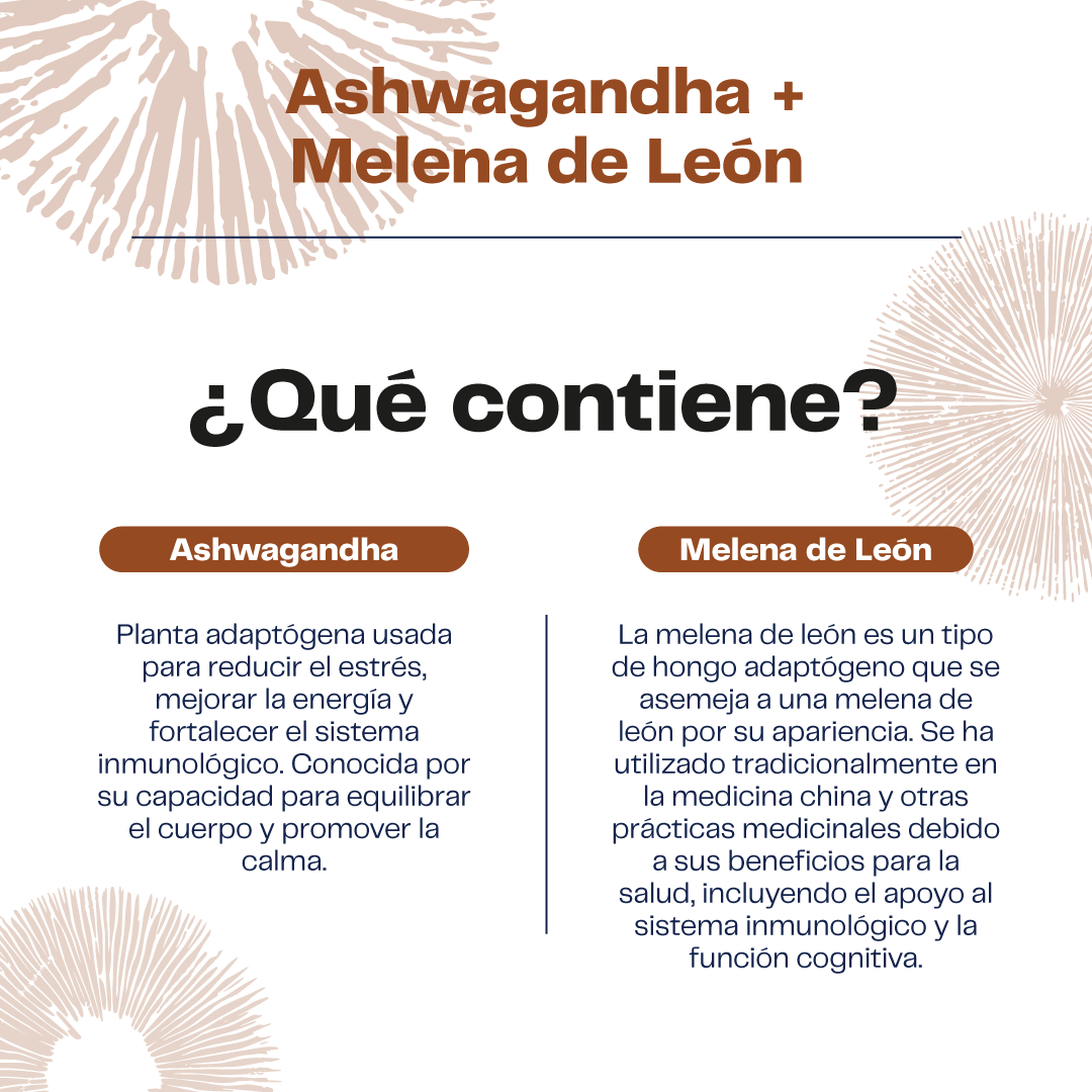 Extracto de Ashwagandha + Melena de Leon 30 Ml Karun Life-2