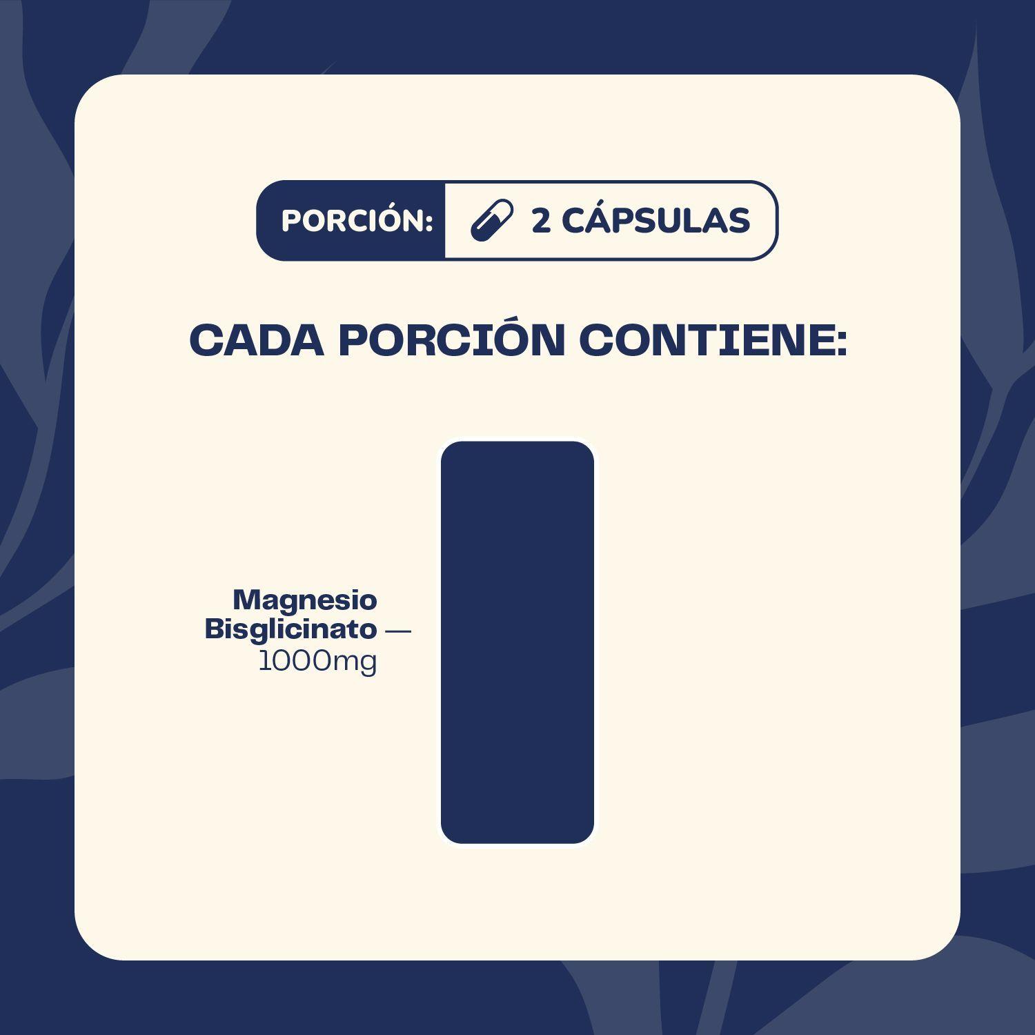 Pack x2 Magnesio Bisglicinato 120 Cap Karun Life-4