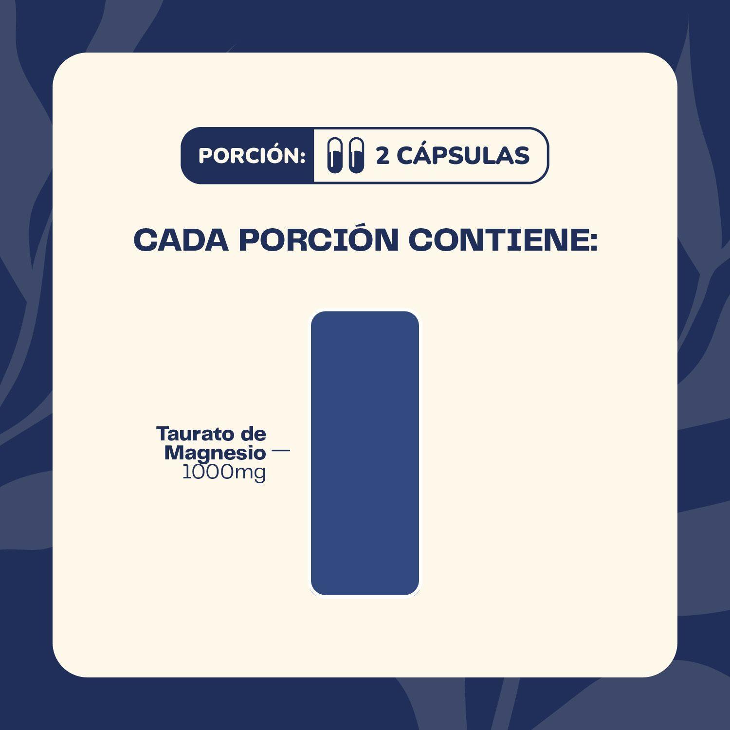 Pack Coraz n y Calma Triple Magnesio Taurato de Magnesio 120 C psulas-7