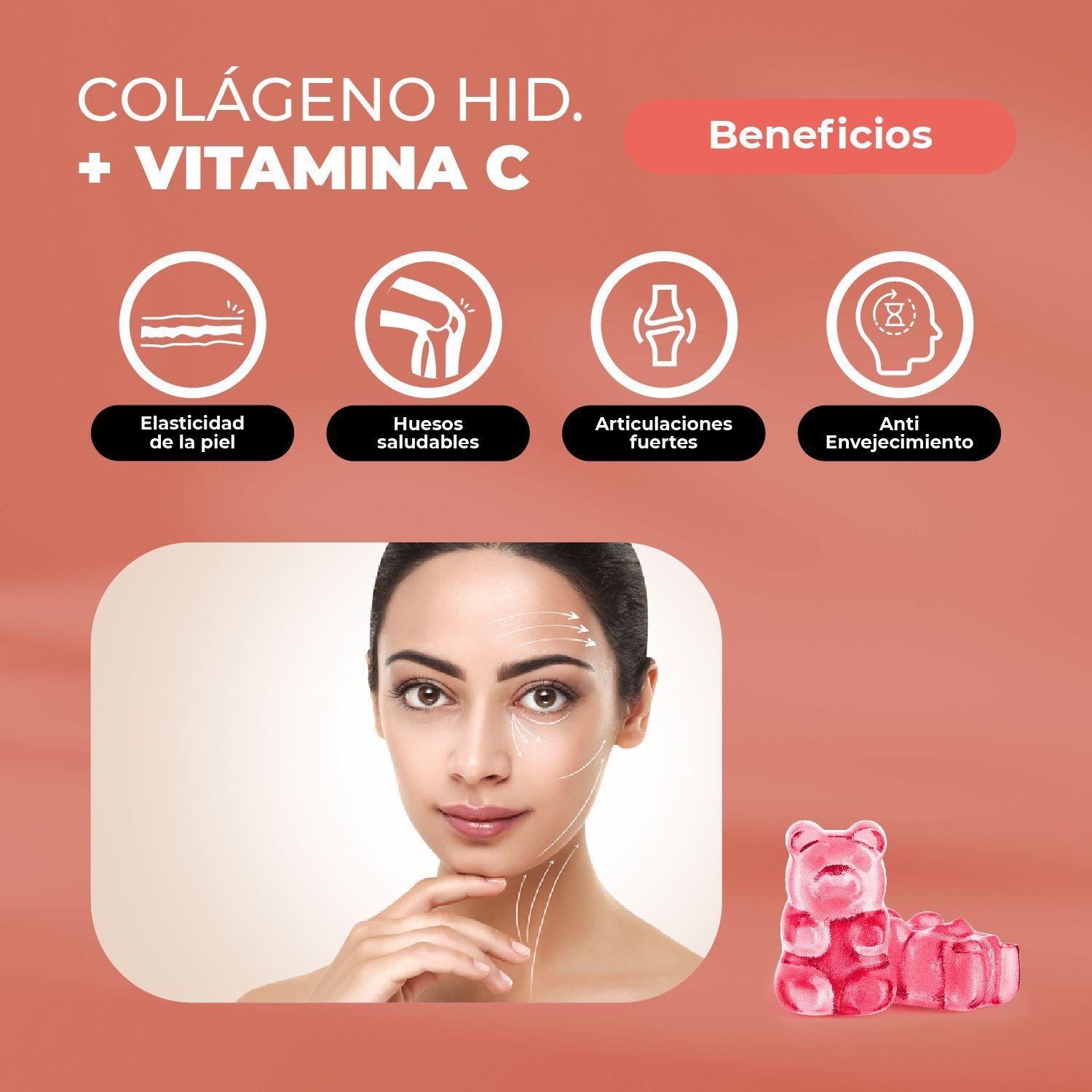 Gomitas Colágeno Hidrolizado + Vitamina C  60 Uni Karun Life-3