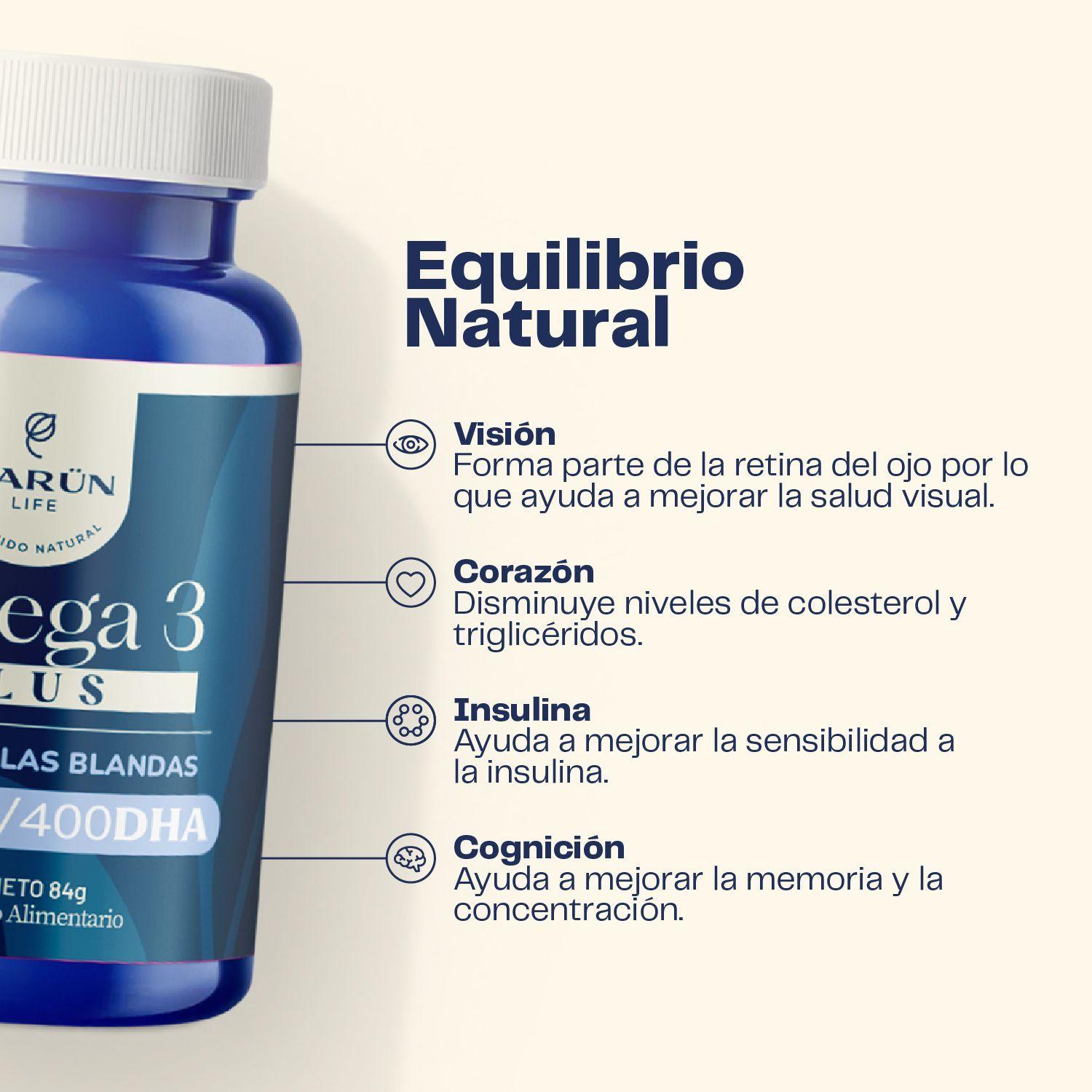 Pack X2 Omega 3 Plus 800 Epa Y 400 Dha 120 Cap Karun Life-2