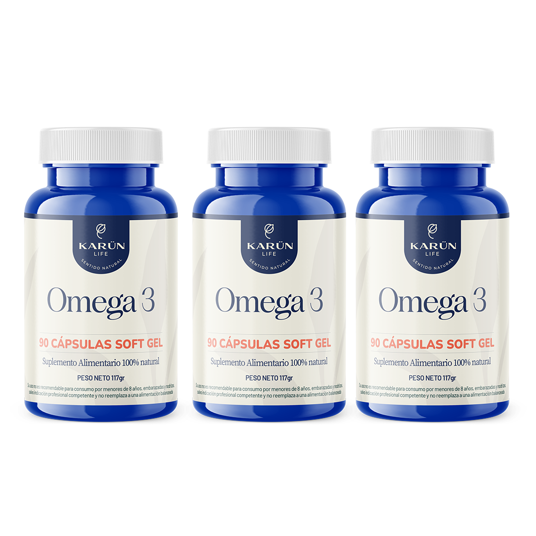 Pack Premium Triple Omega 3 - 270 Cap Karun Life-0