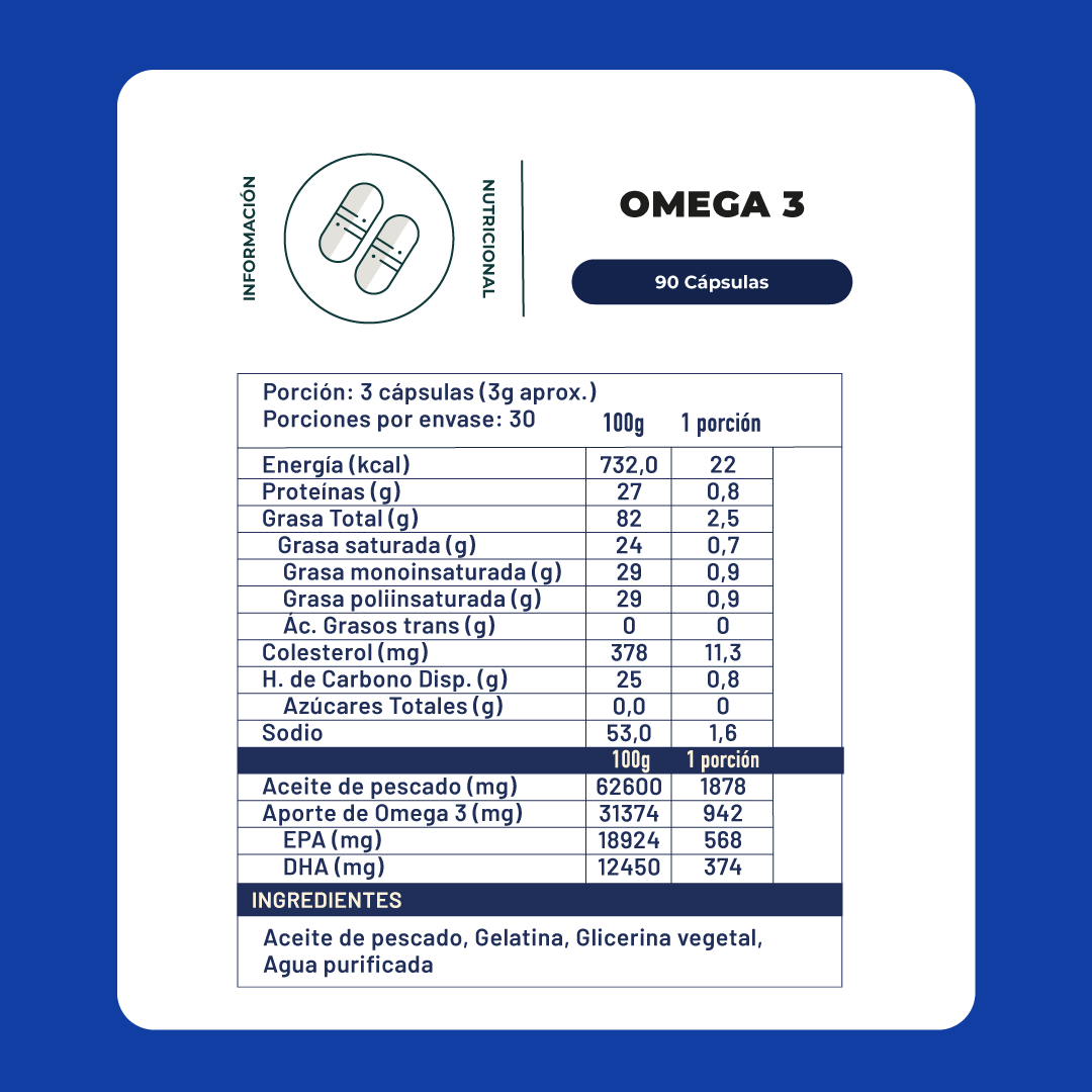 Pack Premium Triple Omega 3 - 270 Cap Karun Life-1