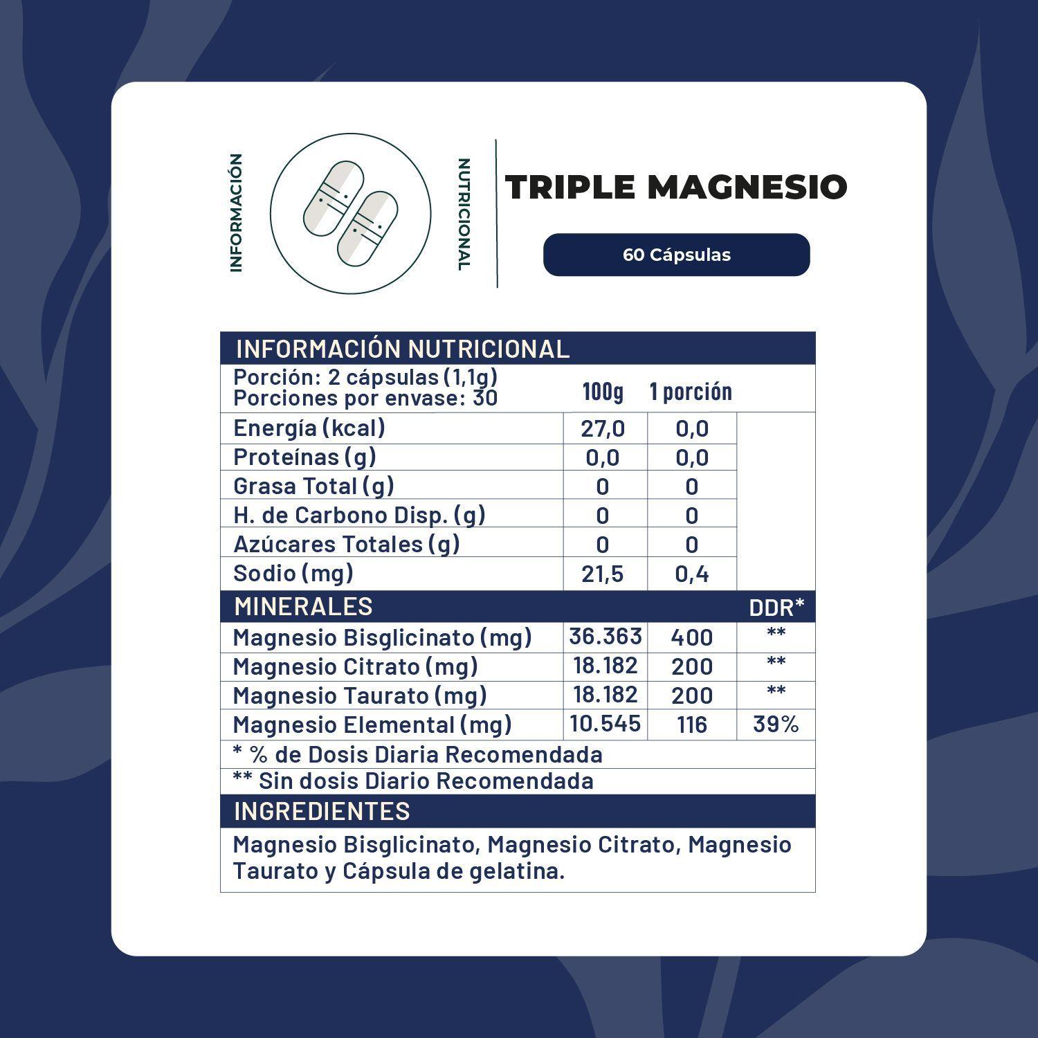 Pack Creatina 150 Gomitas + Triple Magnesio 60 Cápsulas Karun Life-4