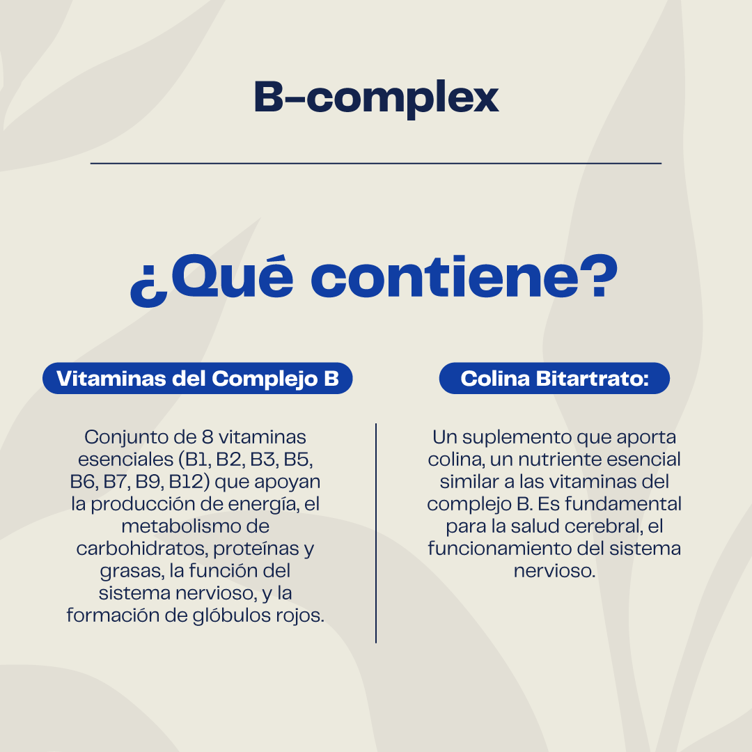 Vitaminas Del Complejo B 60 Cap - B Complex Karun Life-2