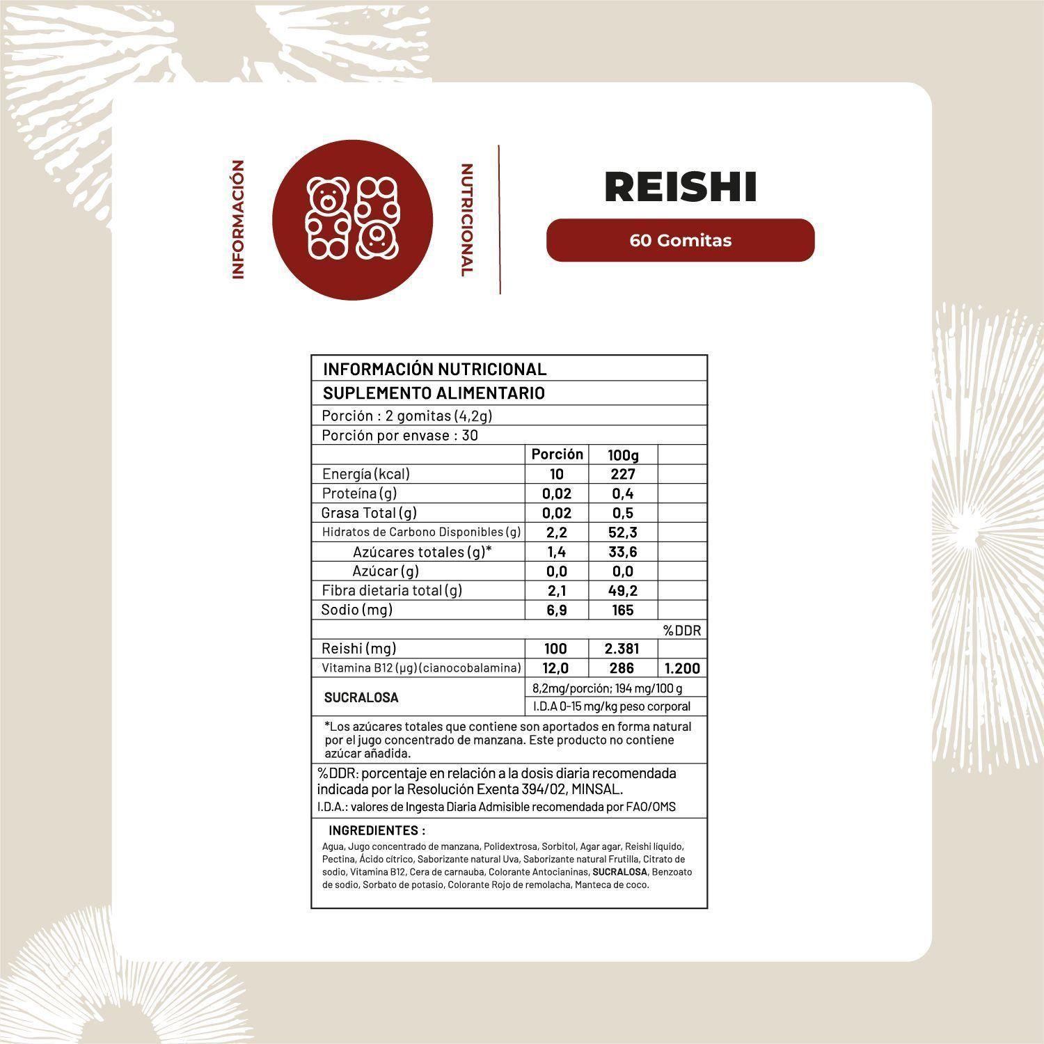 Pack Doble Reishi Hongo  Sistema Inmune  120 U Karun Life-1