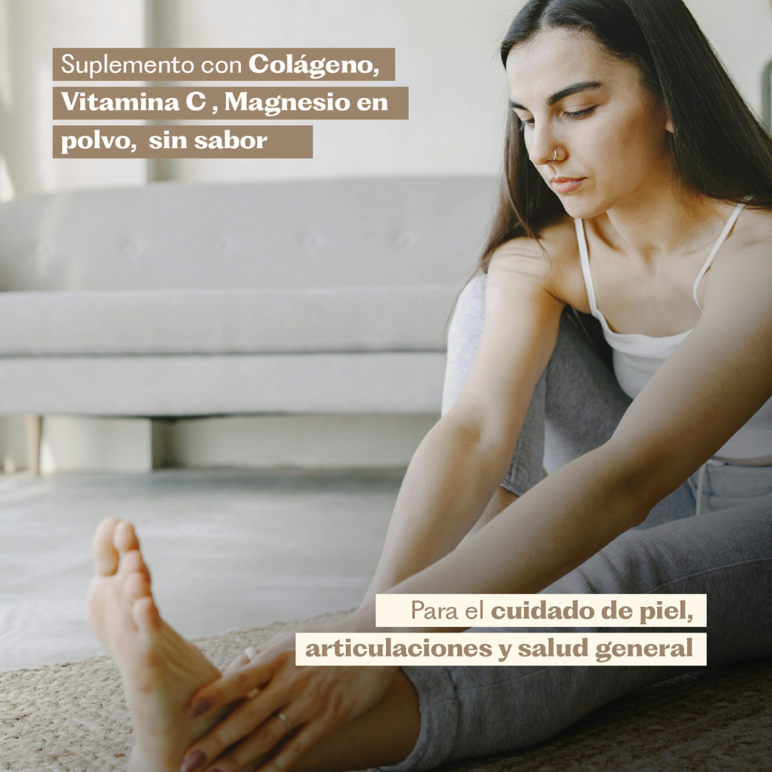 Peptidos de Colageno Vitamina C Magnesio en polvo sin sabor 325 g Karun Life-6