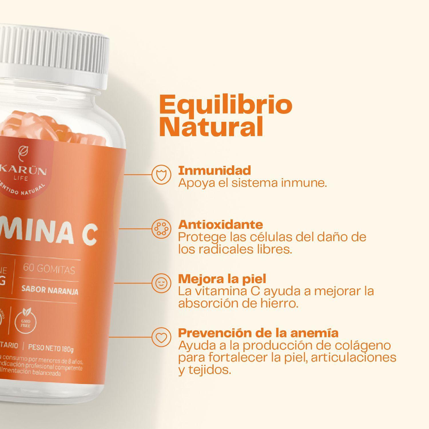 Gomitas Vitamina C 60 U Karun Life-2