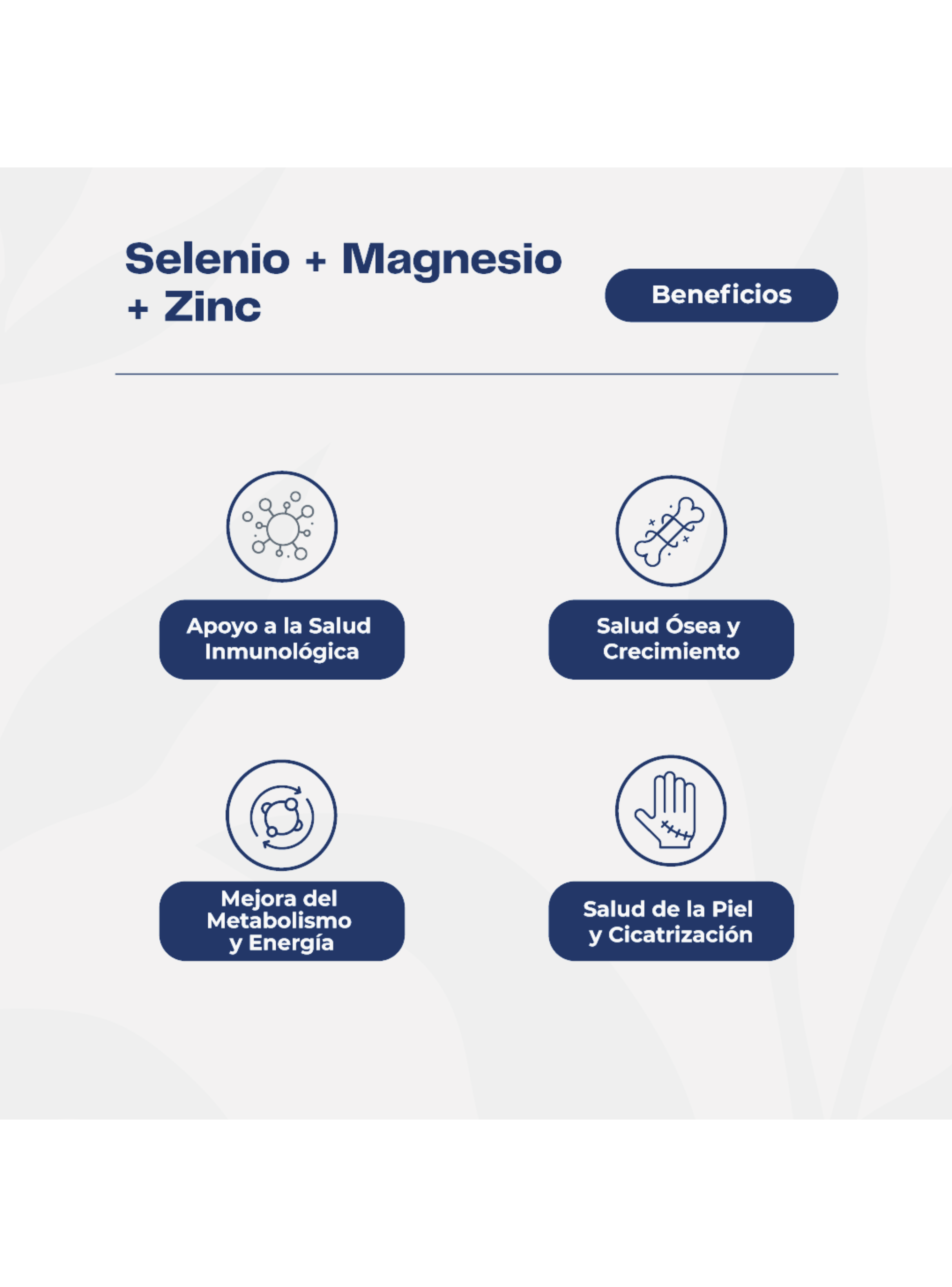 Pack x2 Selenio + Magnesio + Zinc 120 capsulas Karun Life -3