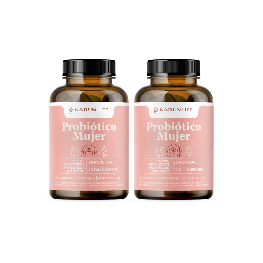 Pack x2 Probiotico Mujer 120 Cap Karun Life-0