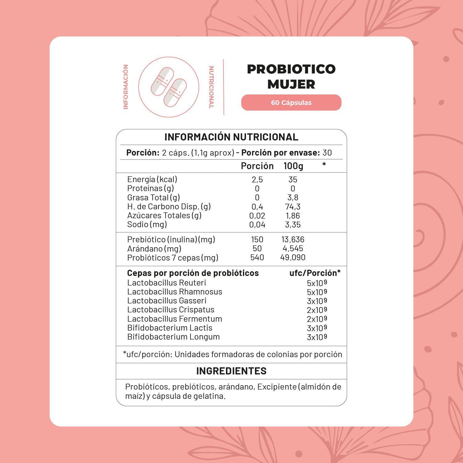 Pack x2 Probiotico Mujer 120 Cap Karun Life-1