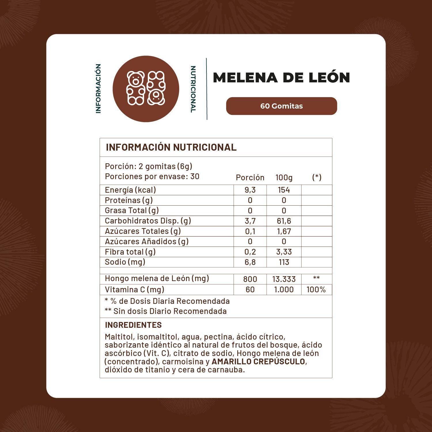 Pack Energia Vitalidad 60 Gomitas Energy Driver + 60 Gomitas Melena Leon Karun Life-2