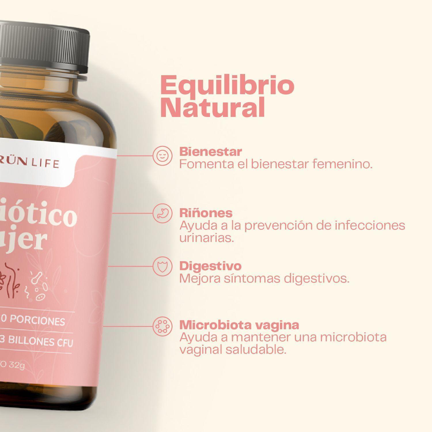 Probiótico Mujer 60 Cápsulas Karun Life-3