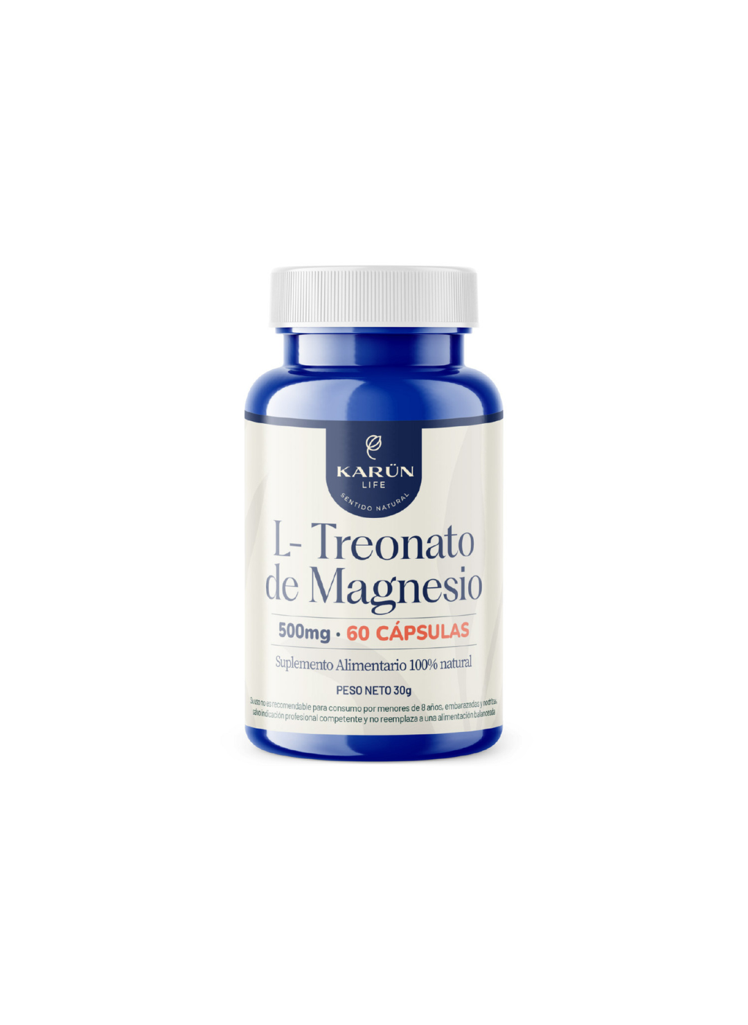 L Treonato De Magnesio 60 Cap Karun Life-0