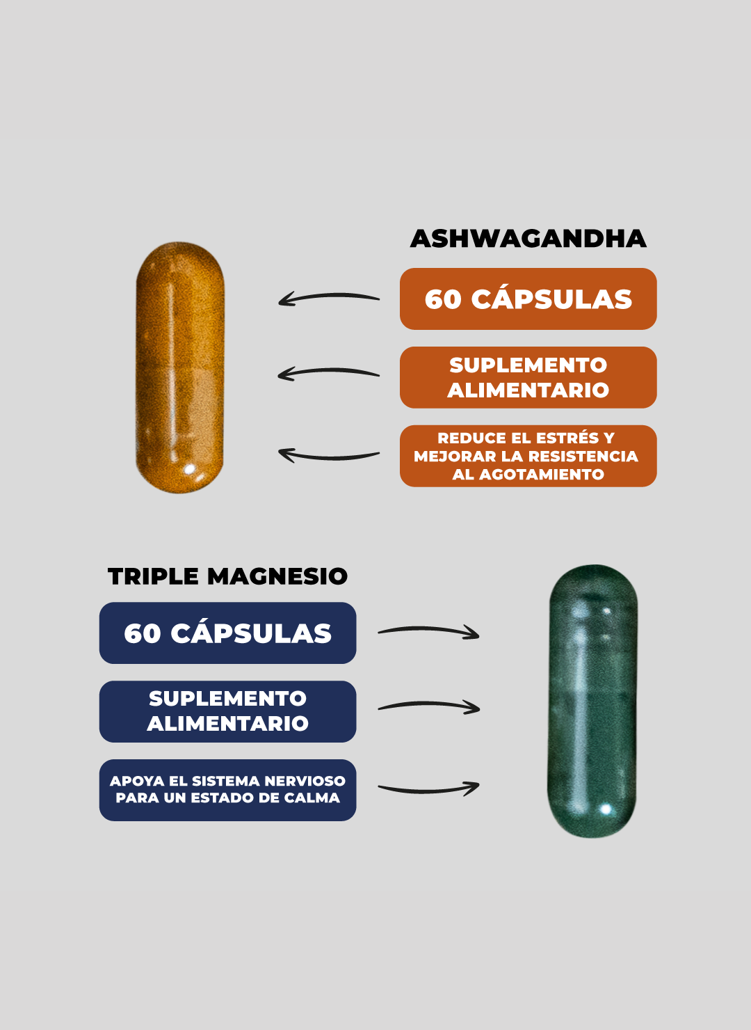 Pack Relajación Y Estrés: Ashwagandha + Triple Magnesio-3