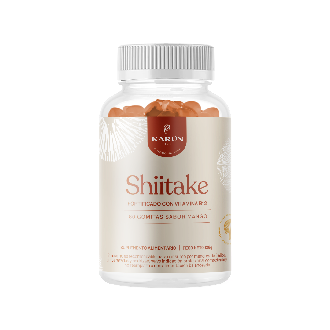 Shiitake Hongo Gomitas 60 unidades Karun Life-0