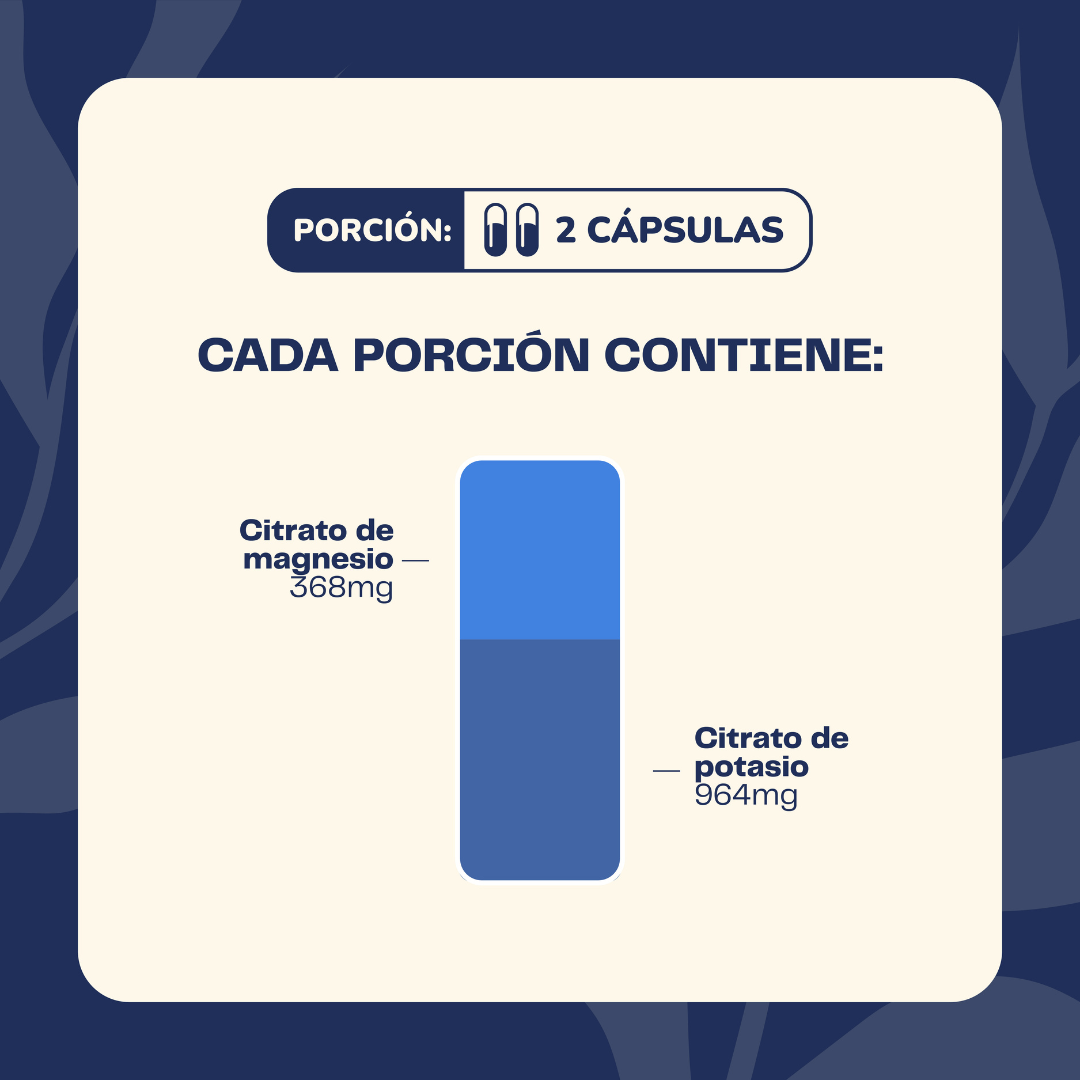 Citrato De Magnesio + Citrato De Potasio 700mg - 60 Cap Karun Life-4