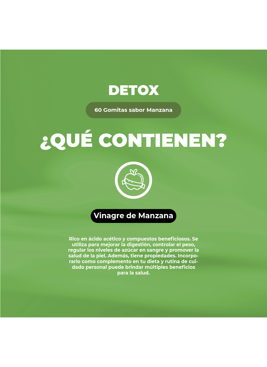 Pack Doble Gomitas Detox Vinagre De Manzana 120u Karun Life-2