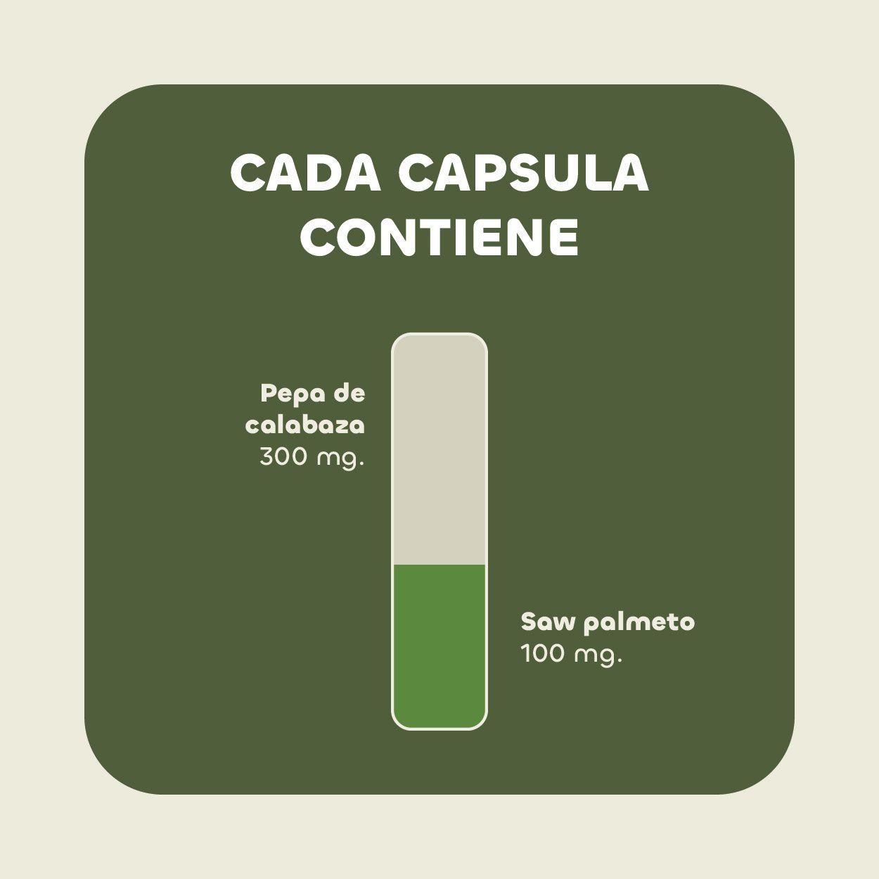 Pack x2 Pepa De Calabaza Saw Palmeto 180 Cap Karun Life-2