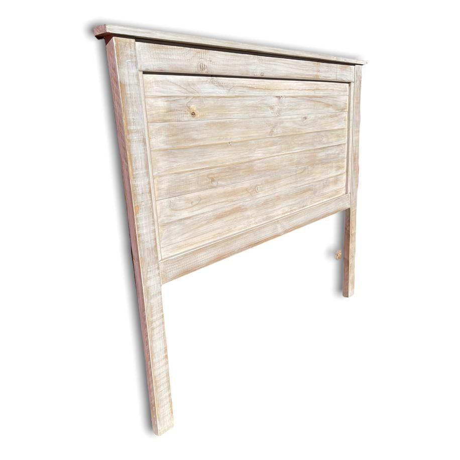 RESPALDO RUSTICO 1 PLAZA COLOR BLANCO ALBAYALDE-1