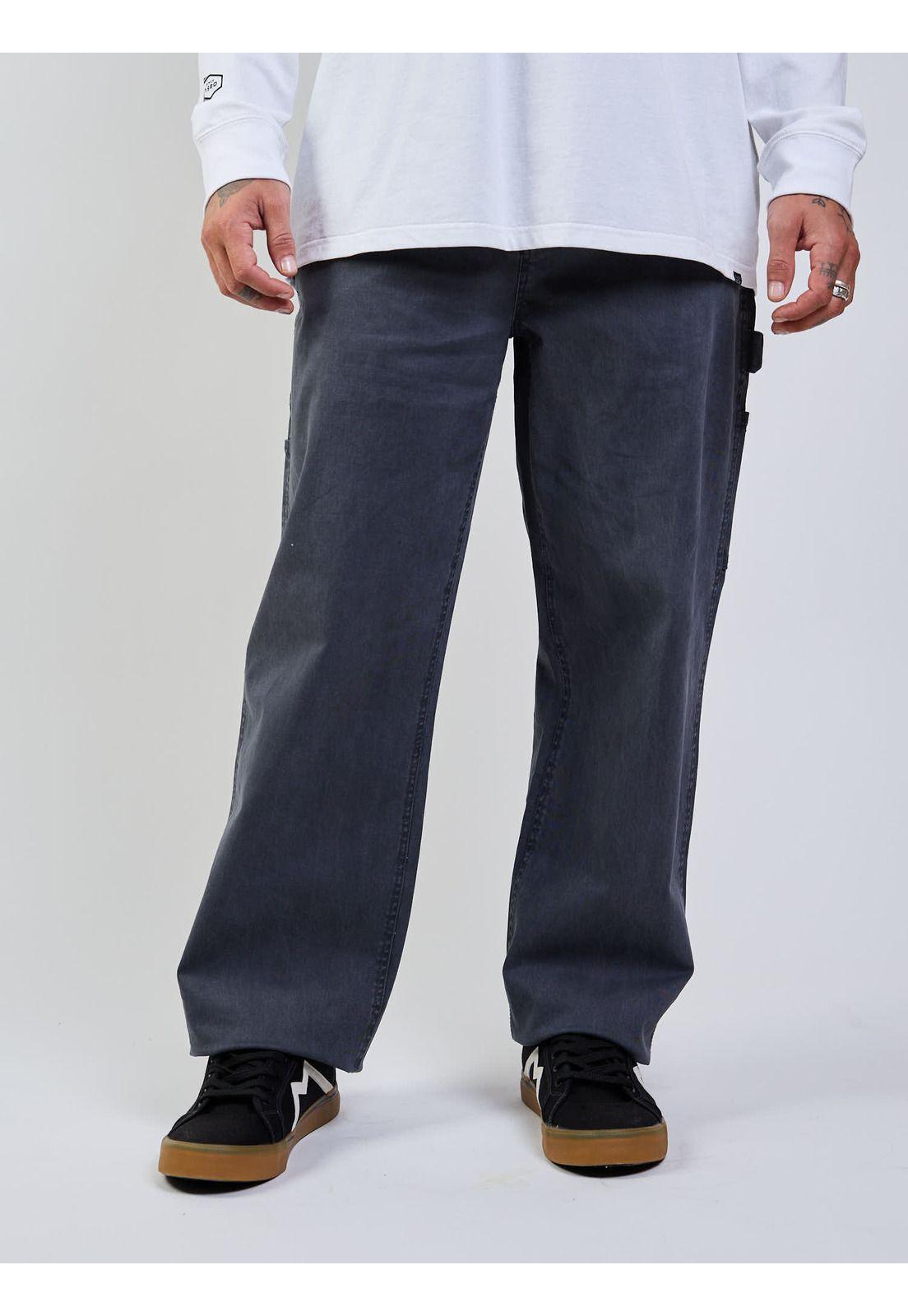 Pantalon Beacha Gris Hombre Maui And Sons-0