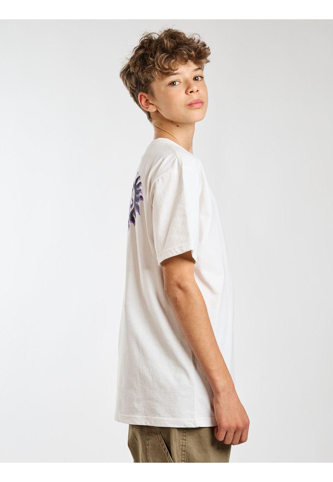 Polera MC Sunburst Blanco Infantil Maui and Sons-2
